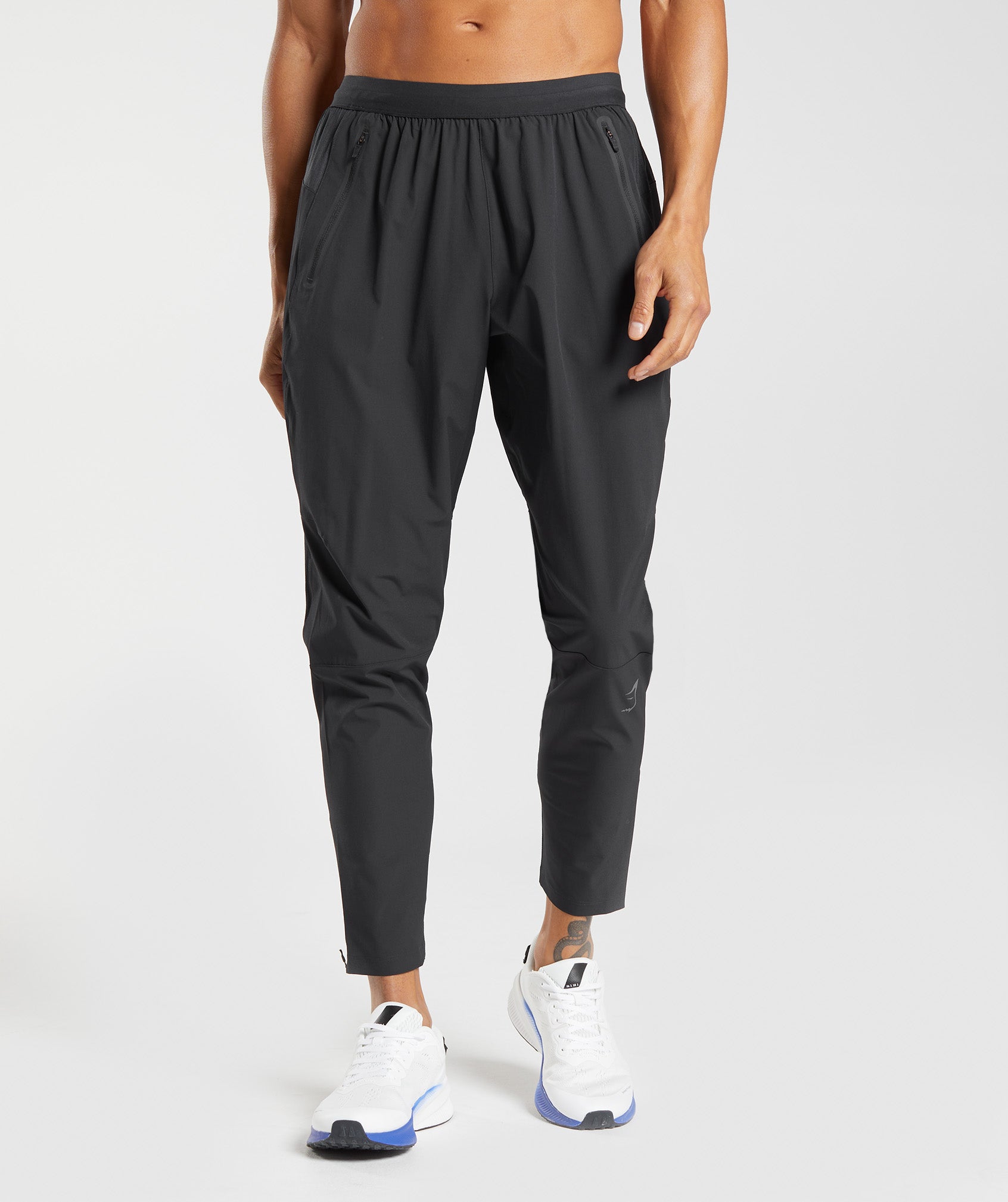 Pantalones Jogger Gymshark Híbrido Woven Hombre Negras | 4351789-JW