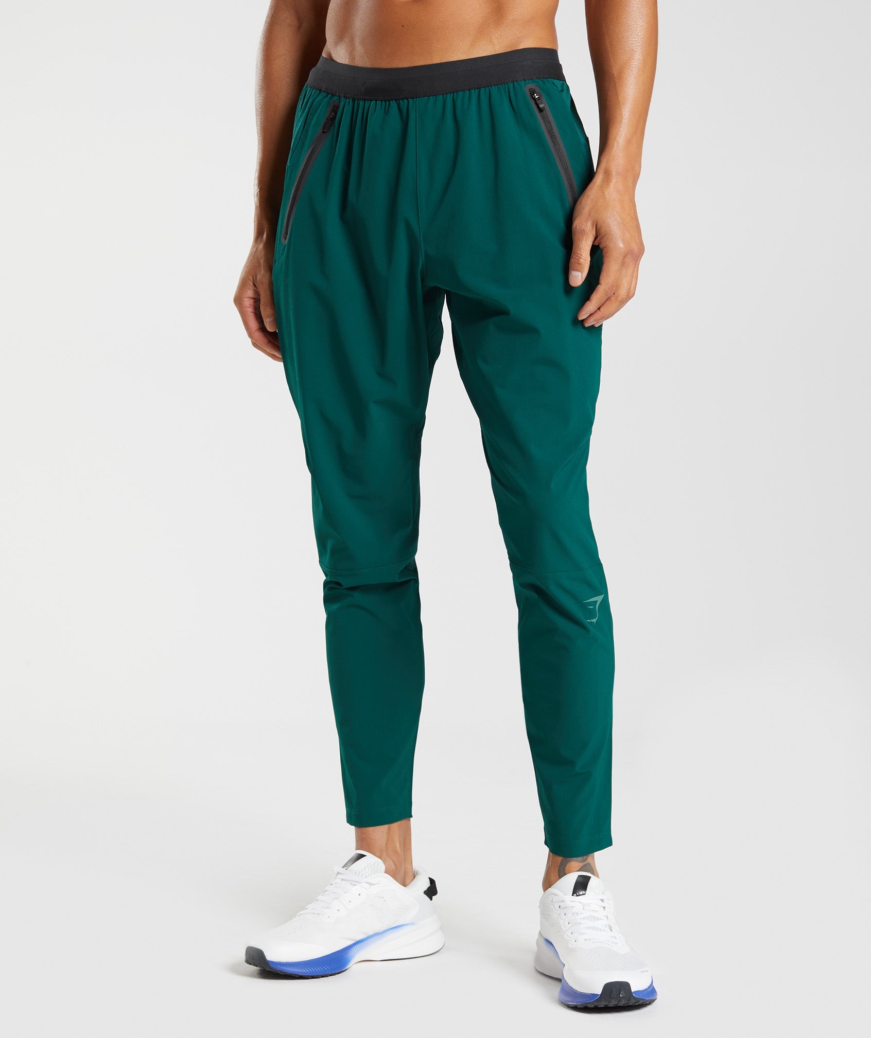 Pantalones Jogger Gymshark Híbrido Woven Hombre Verde | 7613805-TO