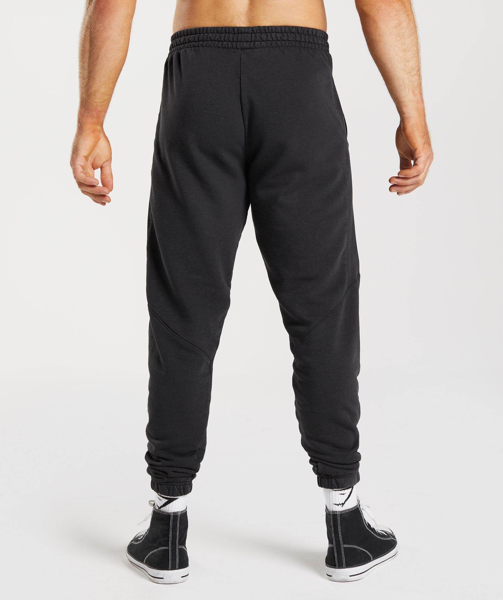 Pantalones Jogger Gymshark Power Washed Hombre Negras | 0926437-WY