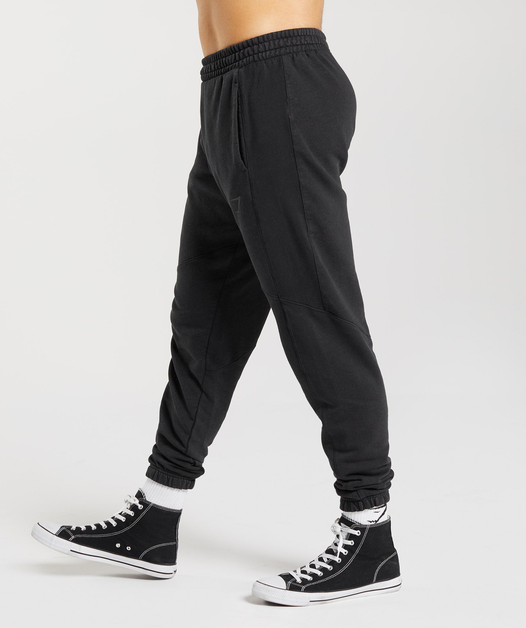 Pantalones Jogger Gymshark Power Washed Hombre Negras | 0926437-WY