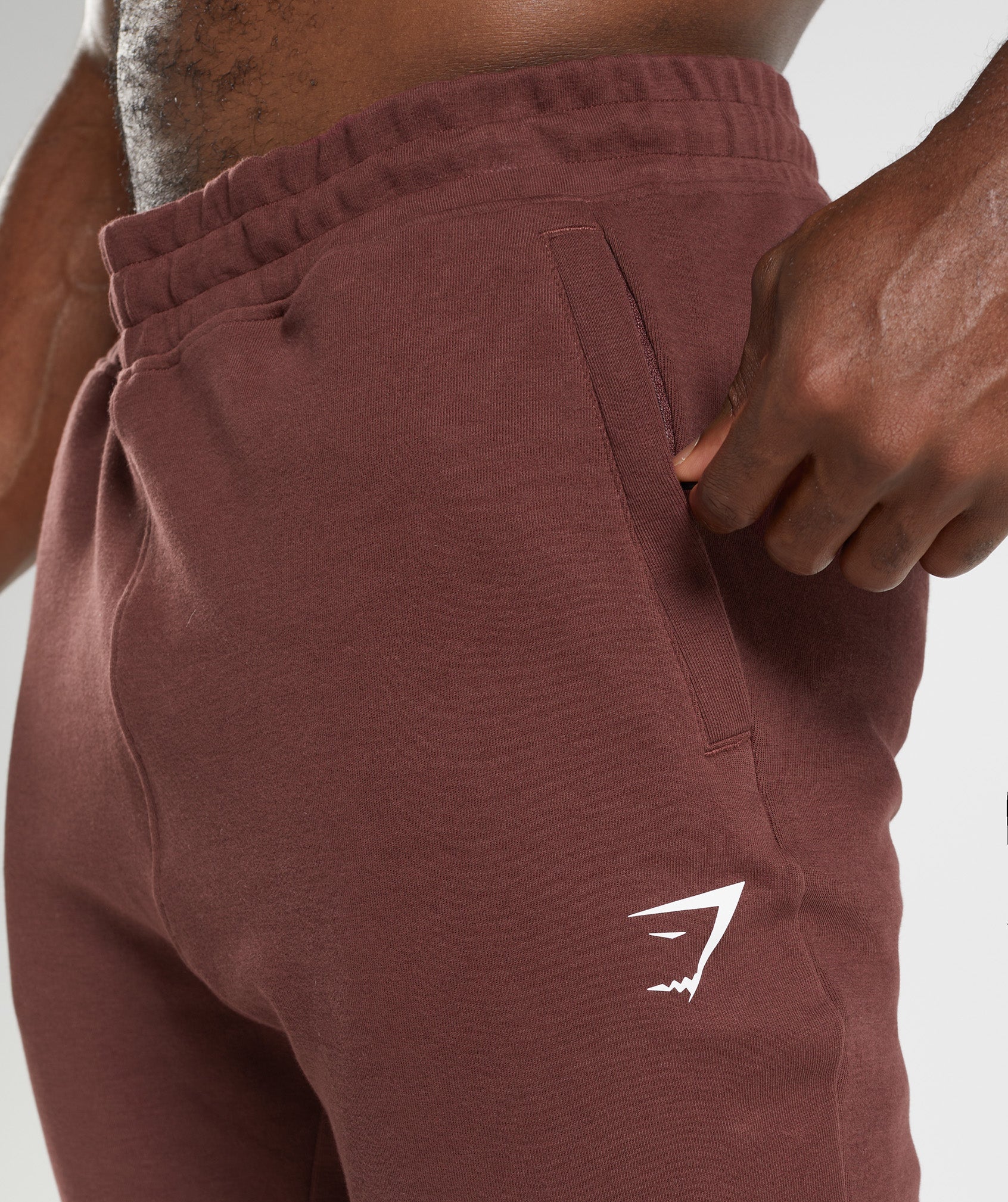 Pantalones Jogger Gymshark React Hombre Marrones | 6739805-JB