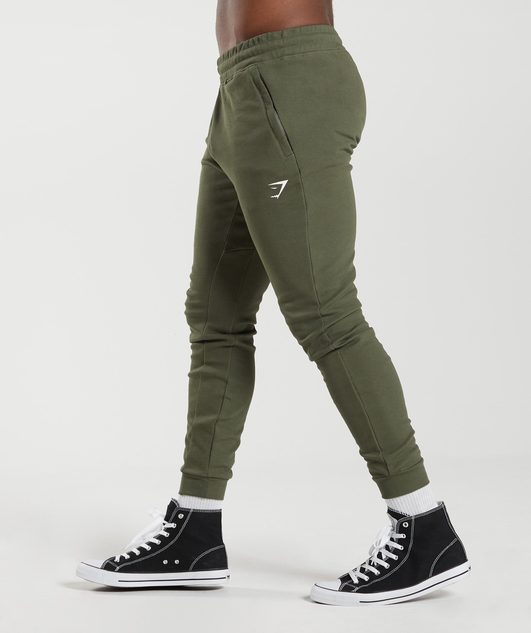 Pantalones Jogger Gymshark React Hombre Verde Oliva | 8729630-FZ