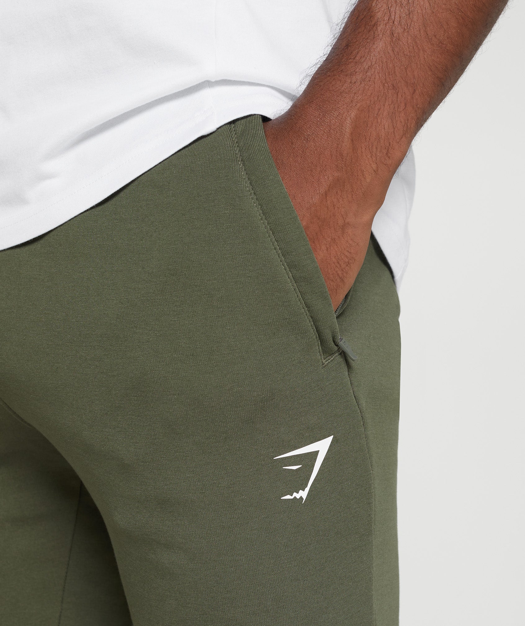 Pantalones Jogger Gymshark React Hombre Verde Oliva | 8729630-FZ