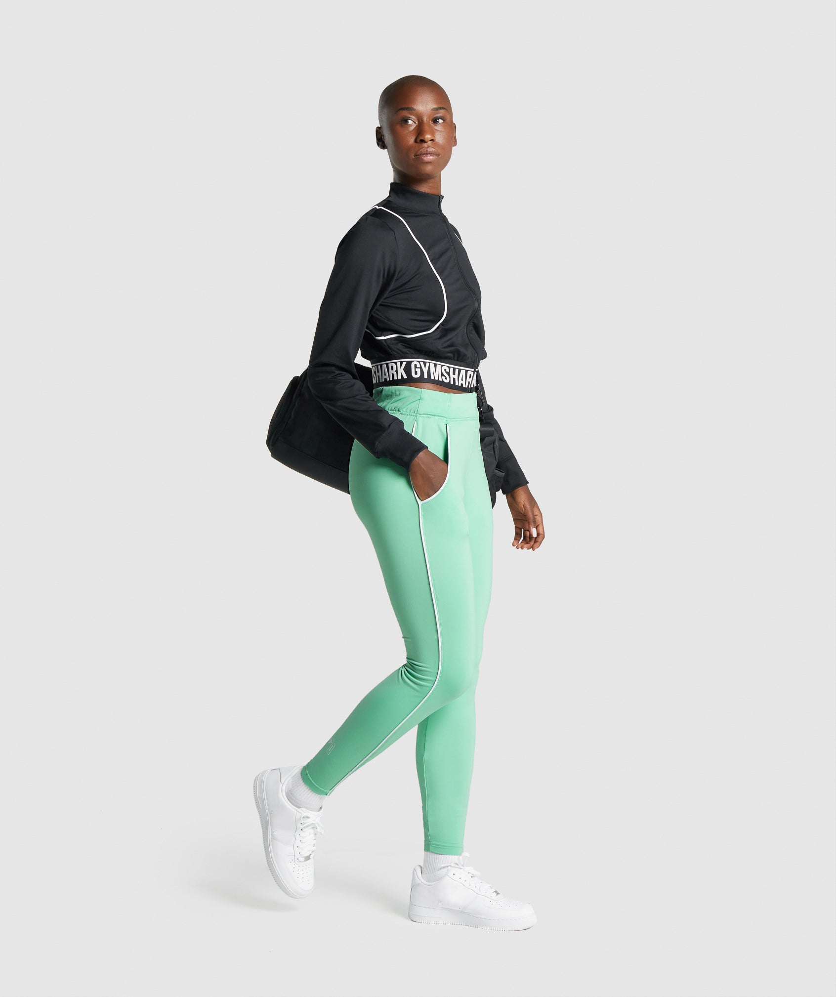 Pantalones Jogger Gymshark Recess Mujer Verde Claro | 8349561-EY