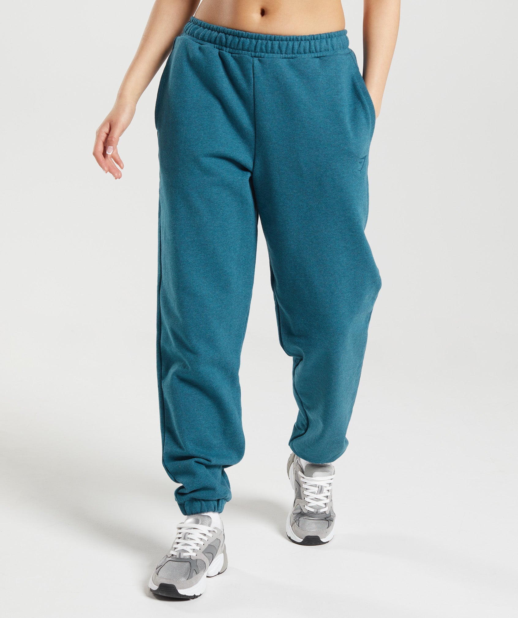 Pantalones Jogger Gymshark Rest Day Sweats Mujer Gris Azules | 5176034-RQ