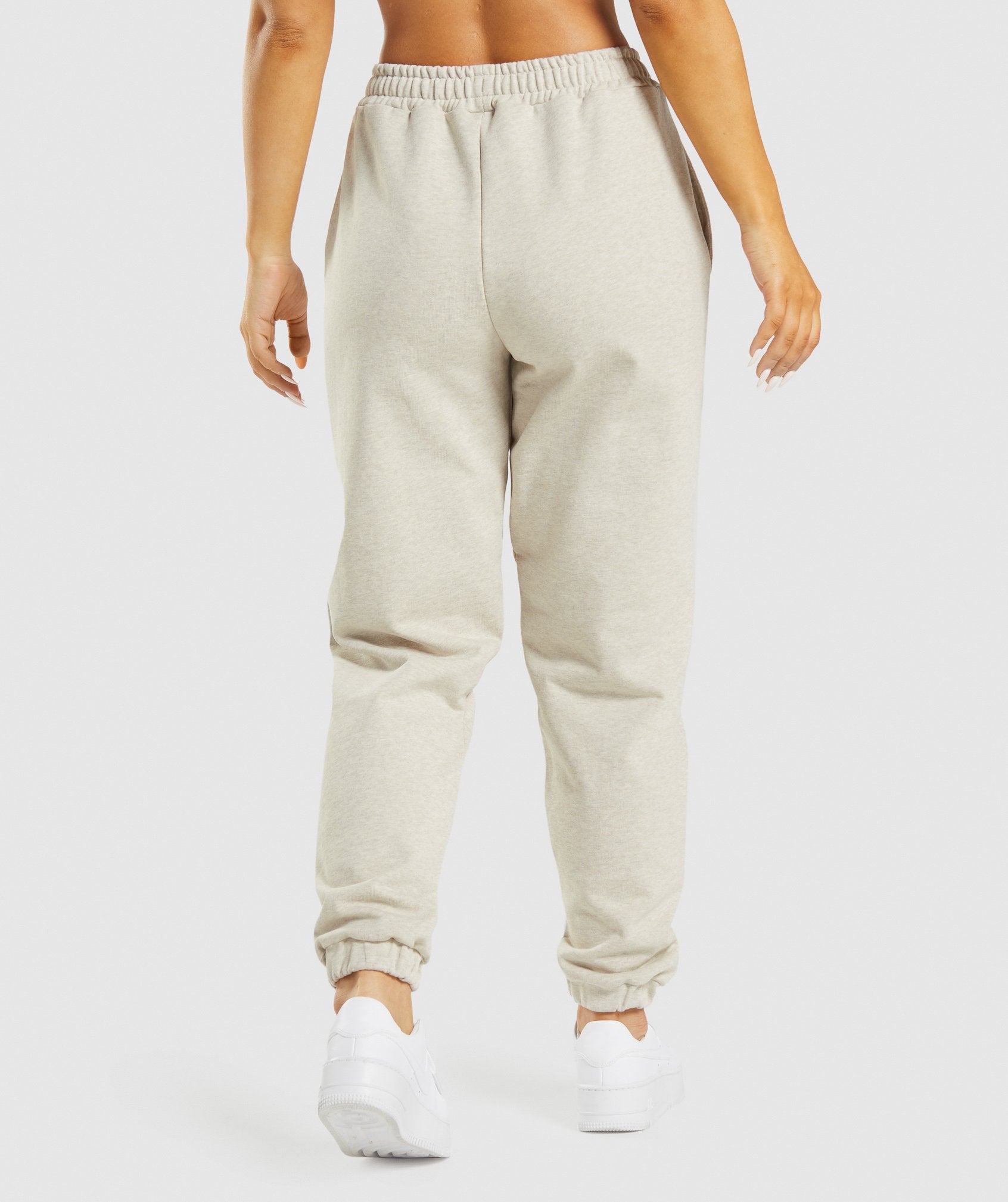 Pantalones Jogger Gymshark Rest Day Sweats Mujer Beige | 5687219-CD