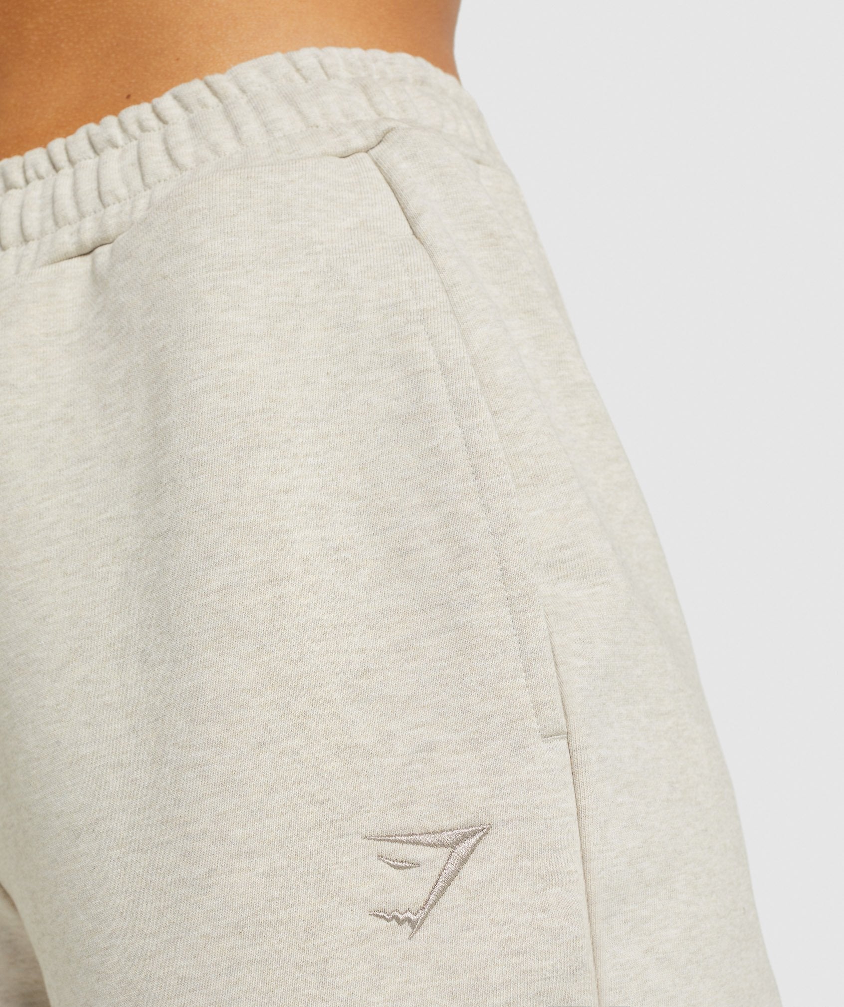 Pantalones Jogger Gymshark Rest Day Sweats Mujer Beige | 5687219-CD