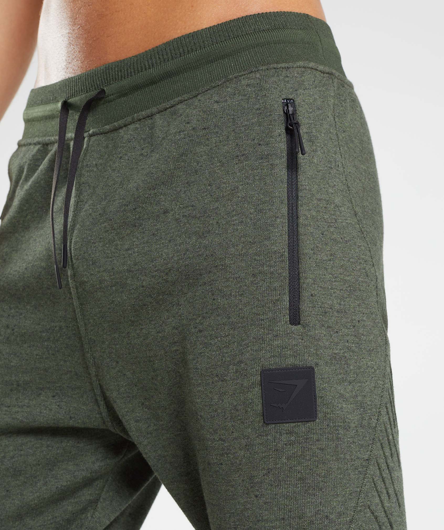 Pantalones Jogger Gymshark Retake Knit Hombre Verde Oliva | 7845130-QZ