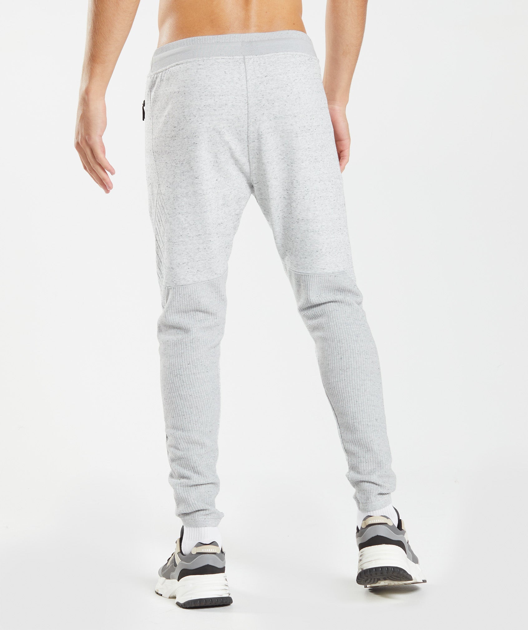 Pantalones Jogger Gymshark Retake Knit Hombre Gris Claro | 9053174-PR