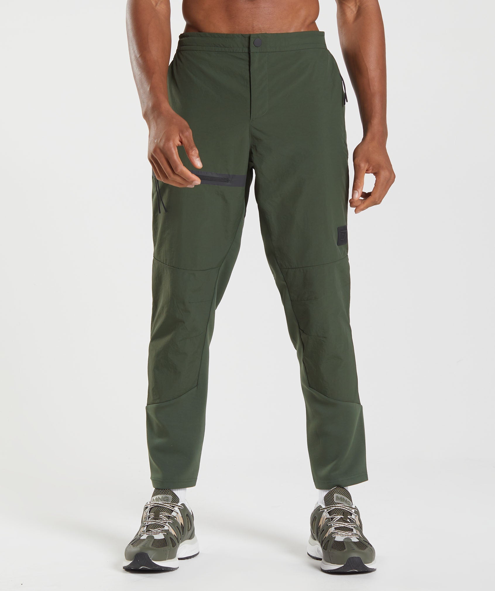 Pantalones Jogger Gymshark Retake Woven Hombre Verde Oliva | 1508342-UX