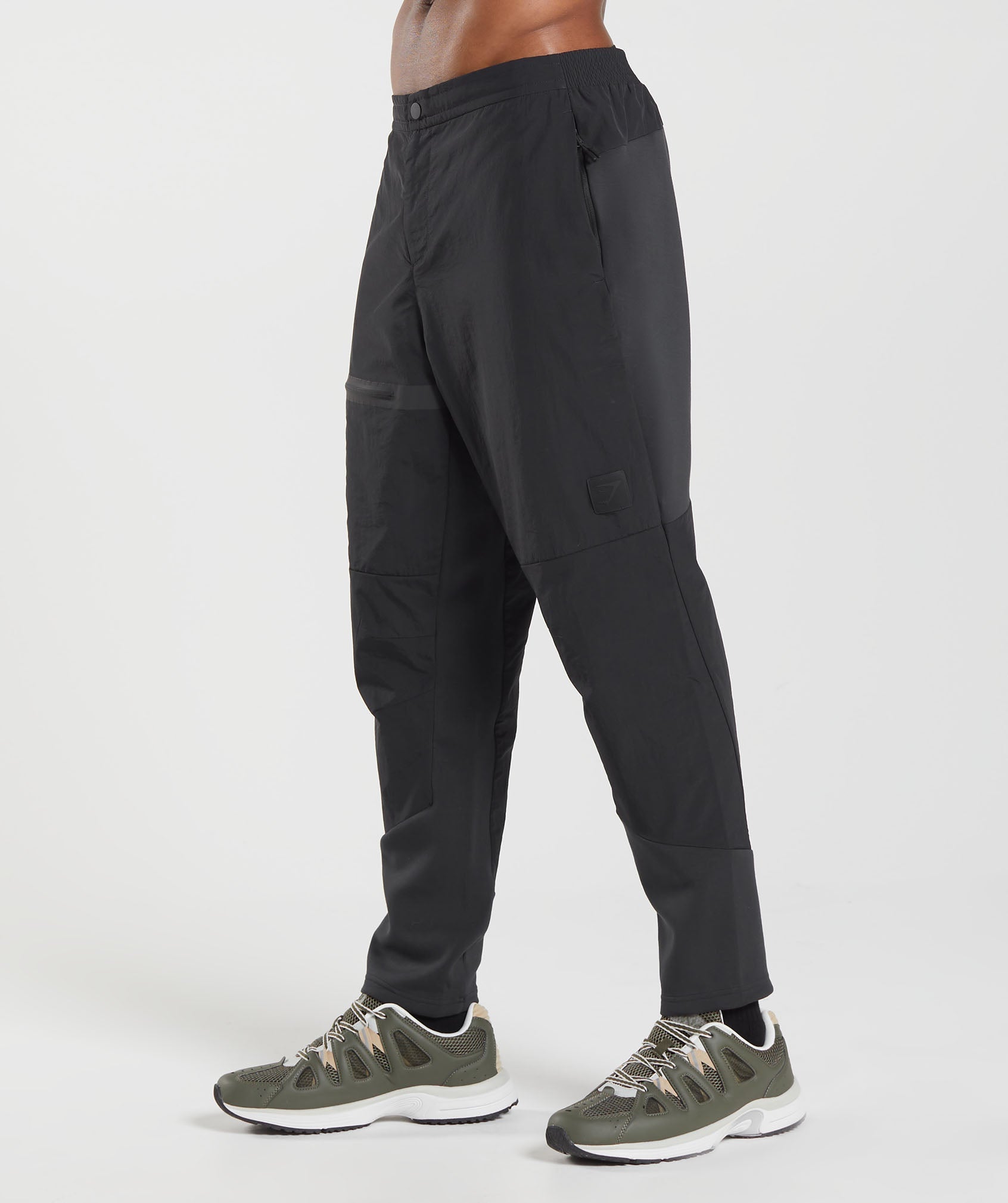 Pantalones Jogger Gymshark Retake Woven Hombre Negras | 1897250-SB