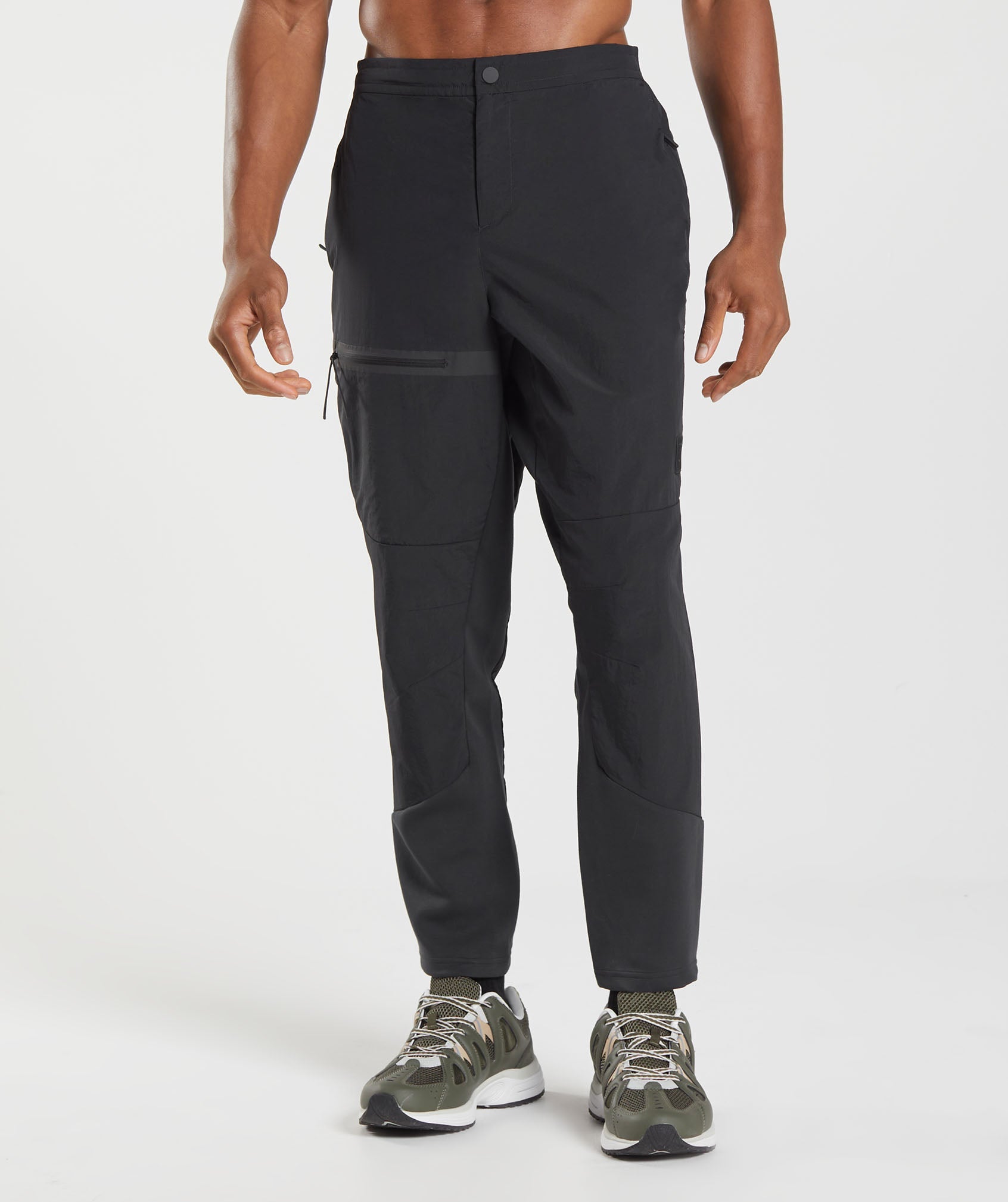 Pantalones Jogger Gymshark Retake Woven Hombre Negras | 1897250-SB