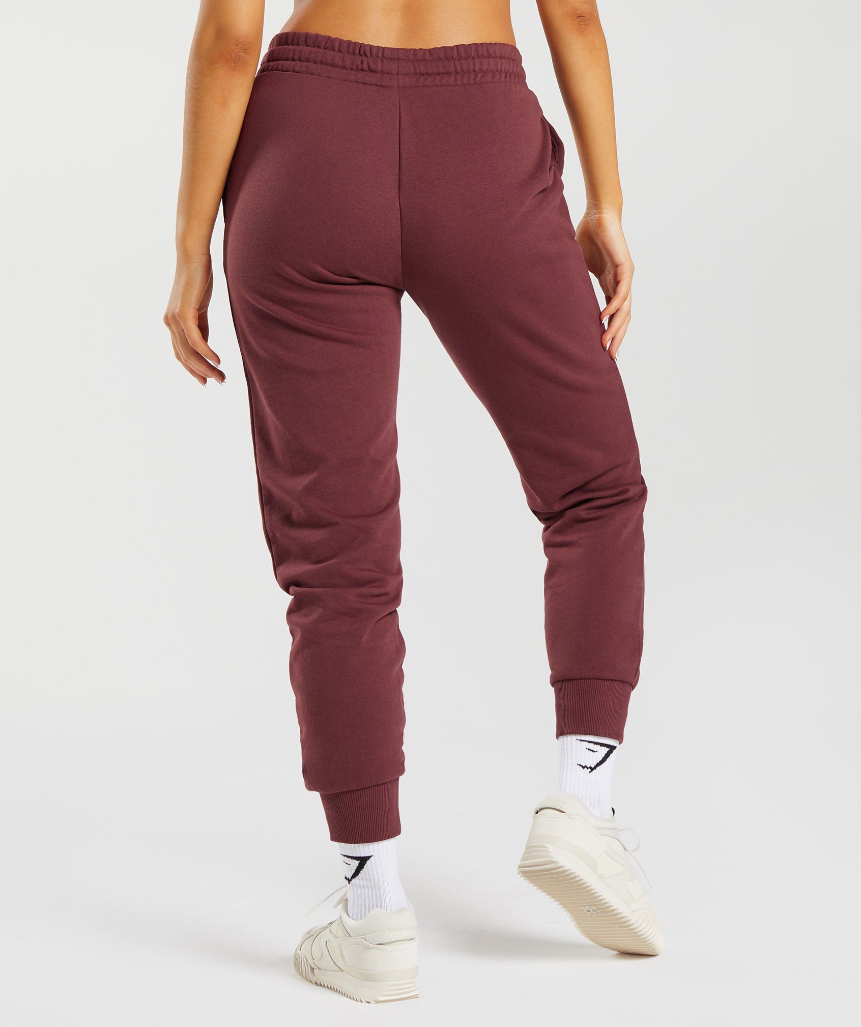 Pantalones Jogger Gymshark Social Club Mujer Rosas Marrones | 6208415-JI