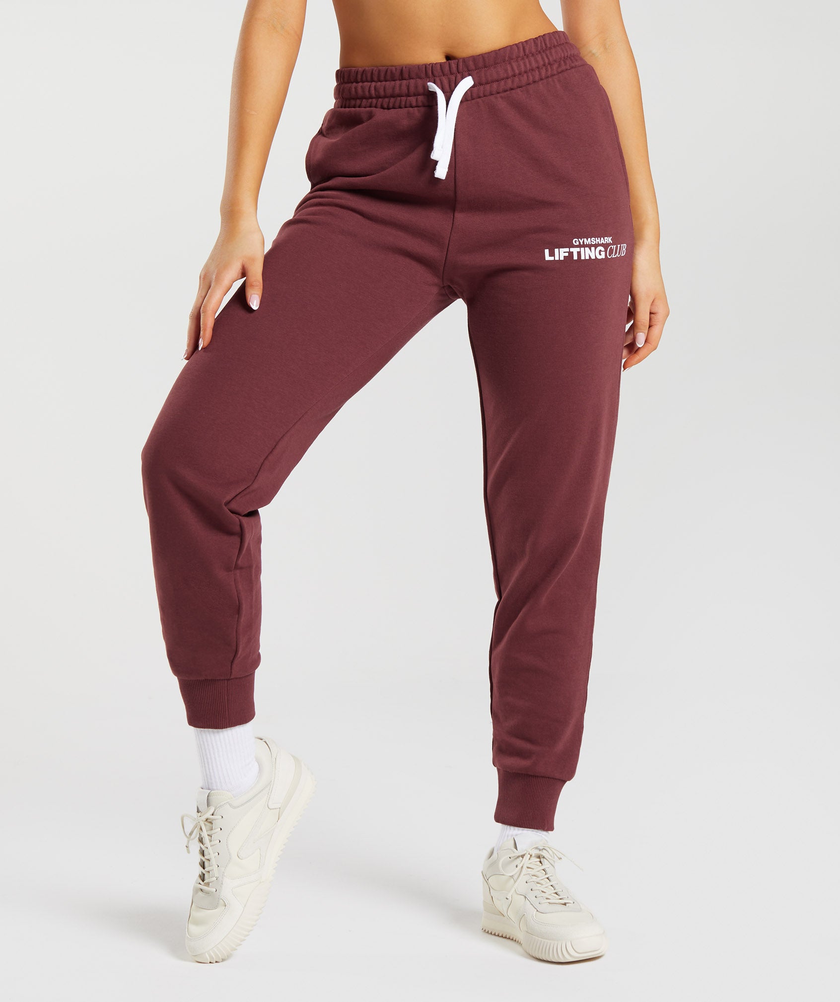 Pantalones Jogger Gymshark Social Club Mujer Rosas Marrones | 6208415-JI