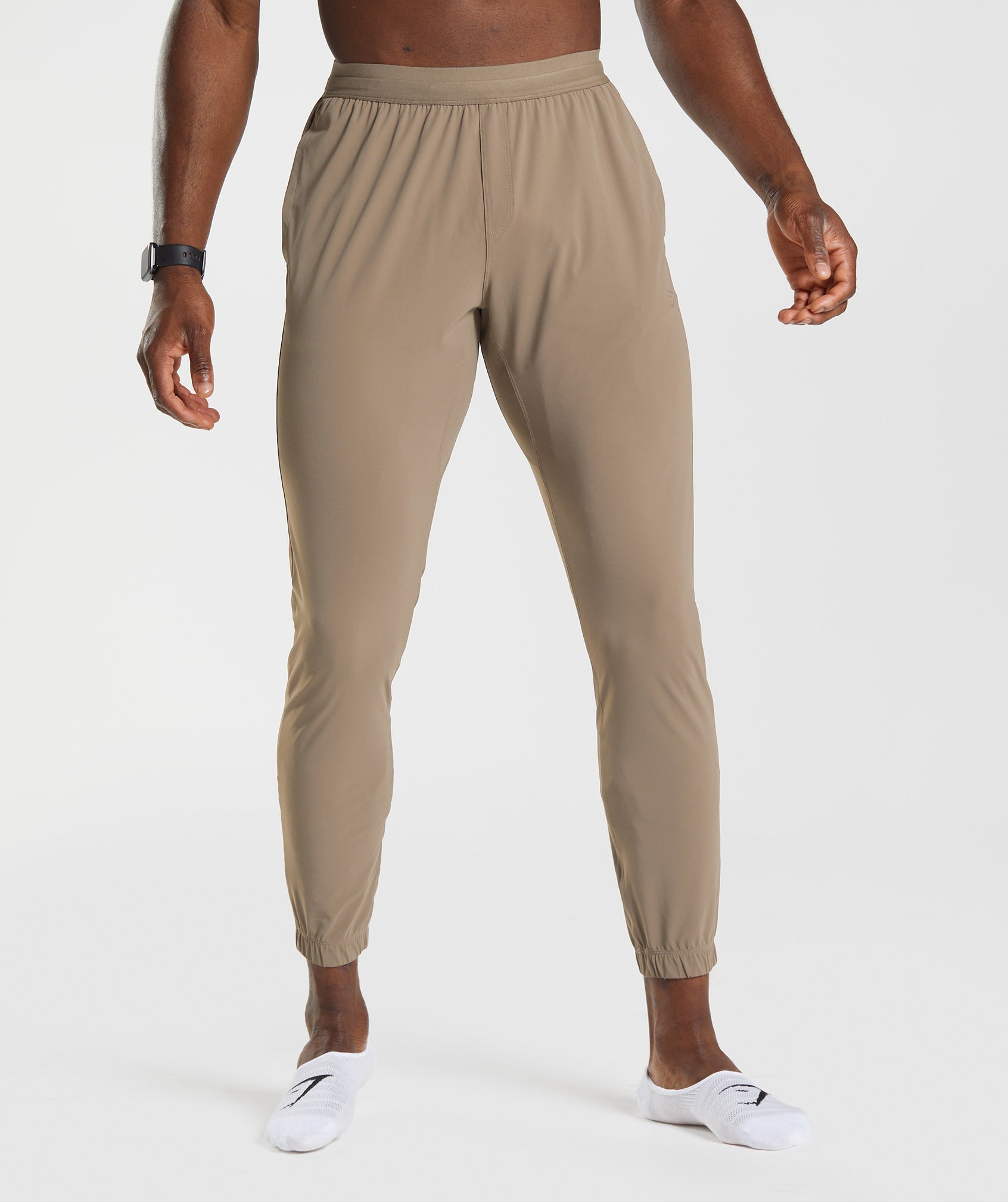 Pantalones Jogger Gymshark Studio Hombre Marrones | 0561794-MC