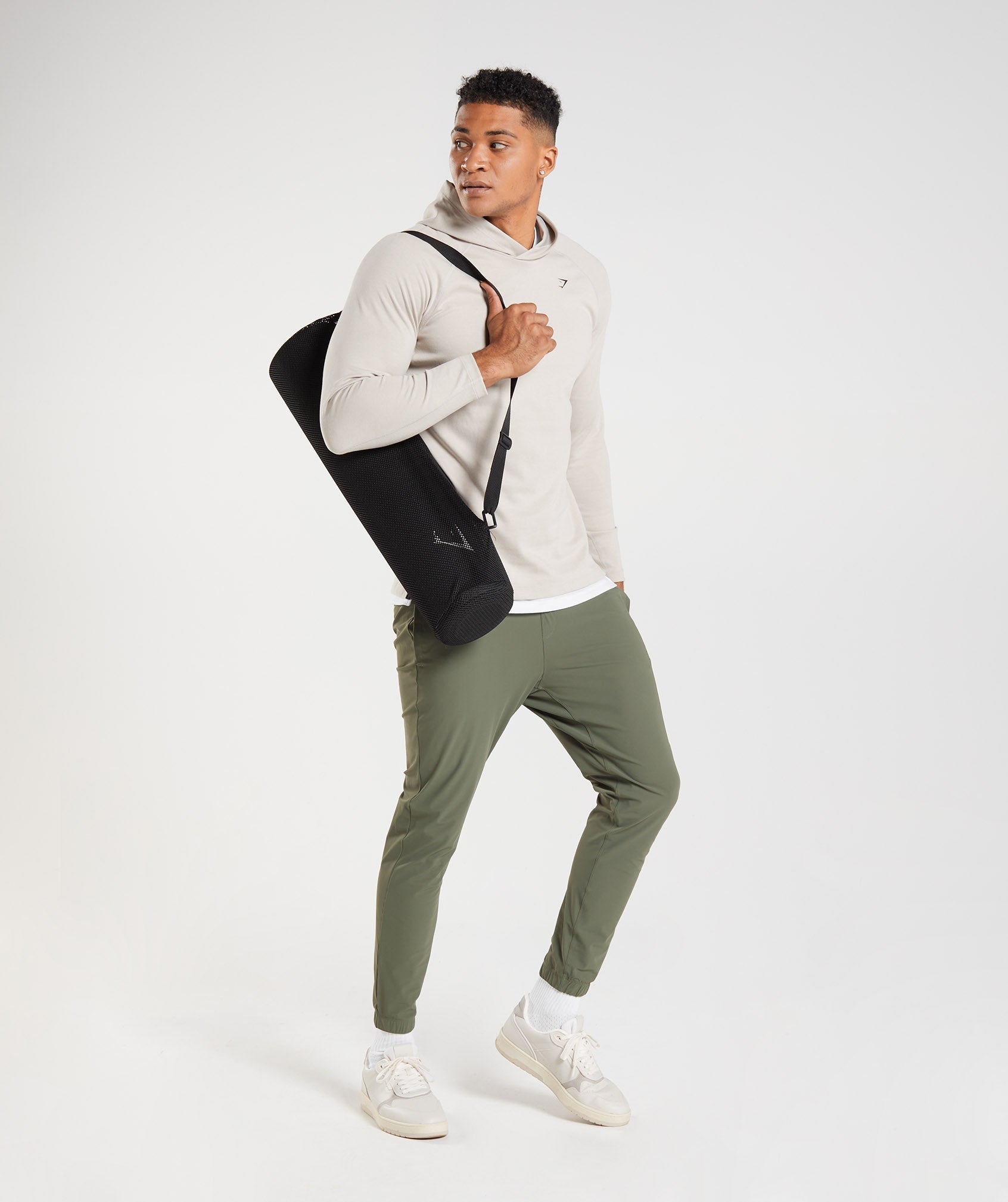 Pantalones Jogger Gymshark Studio Hombre Verde Oliva | 7618943-OD