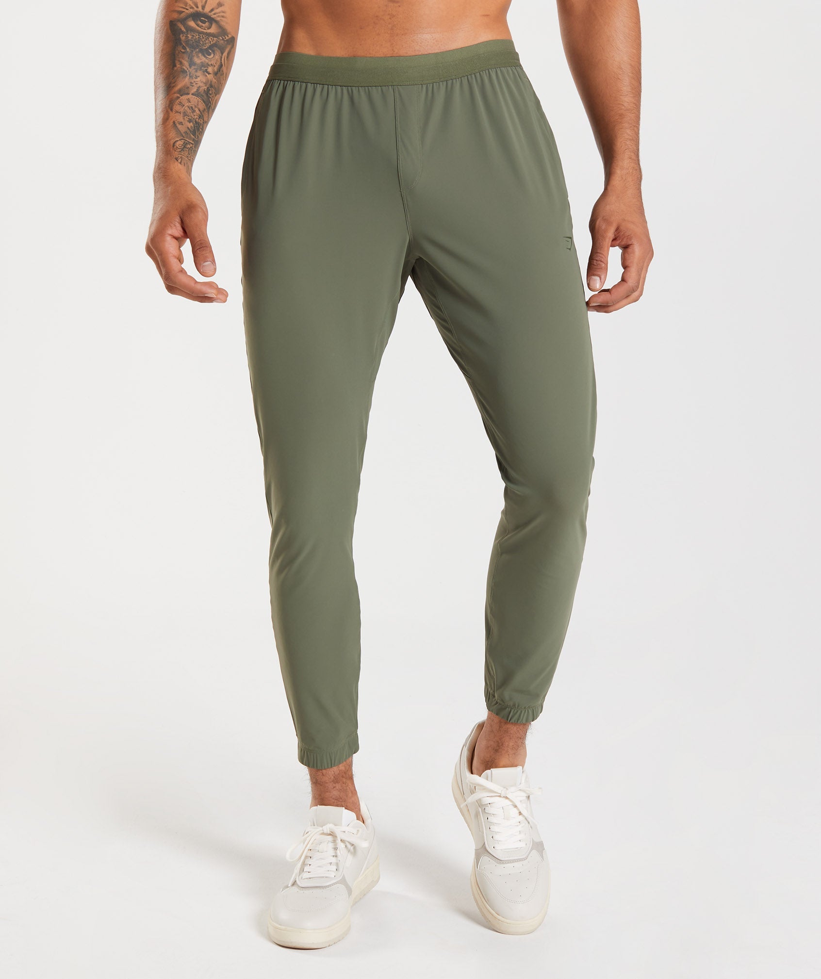 Pantalones Jogger Gymshark Studio Hombre Verde Oliva | 7618943-OD