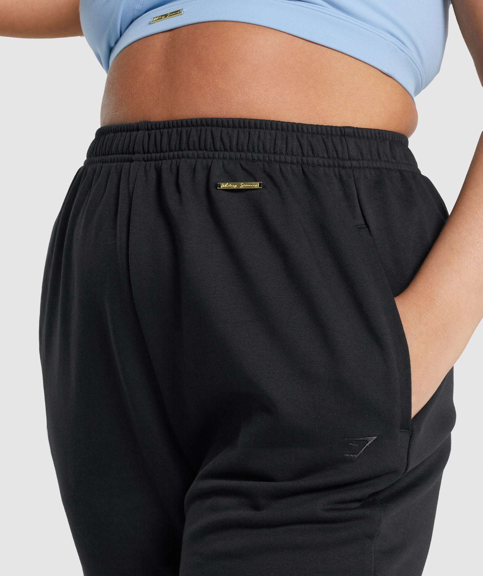 Pantalones Jogger Gymshark Whitney Loose Mujer Negras | 4831256-WQ