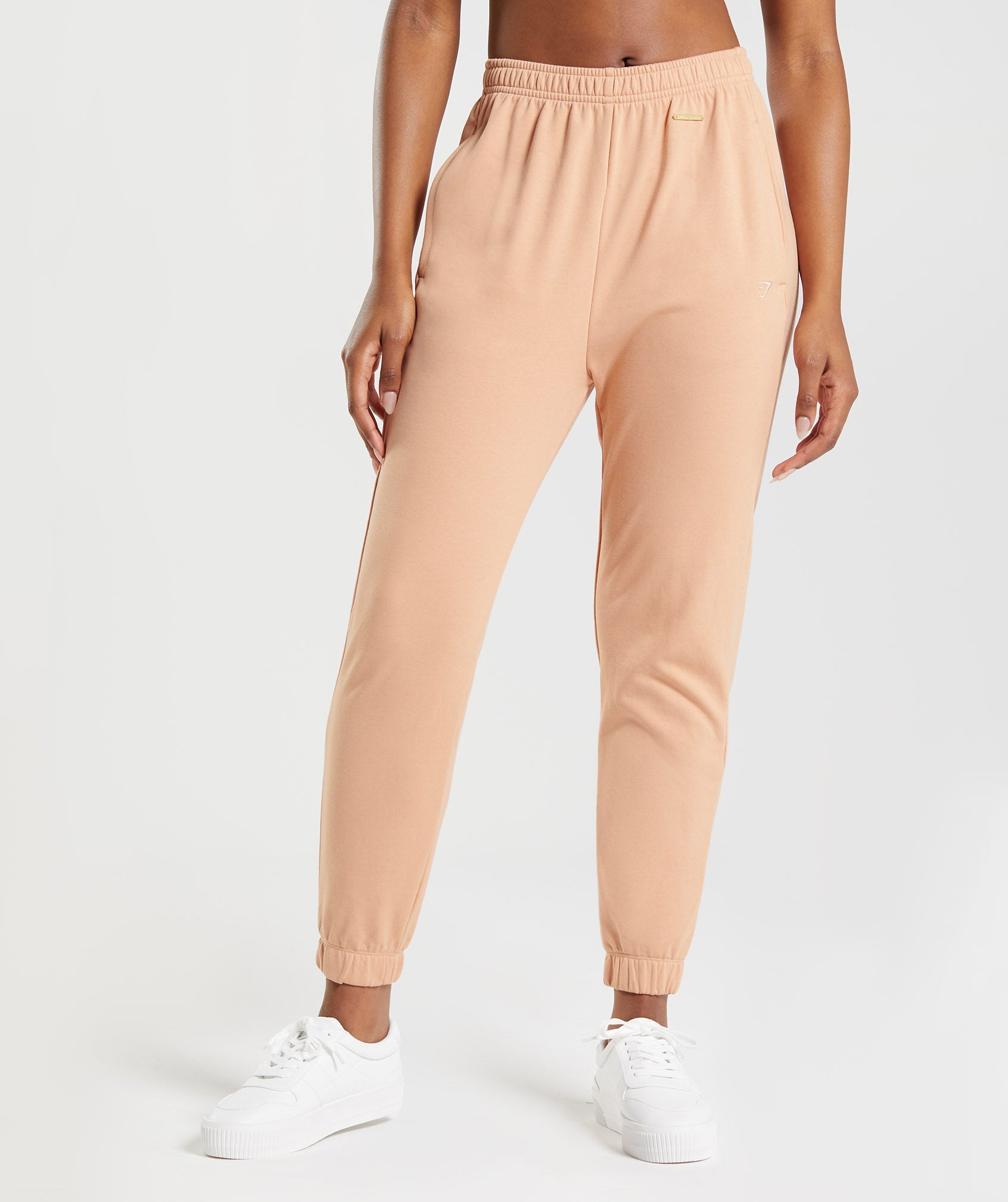 Pantalones Jogger Gymshark Whitney Loose Mujer Beige | 7208619-BE