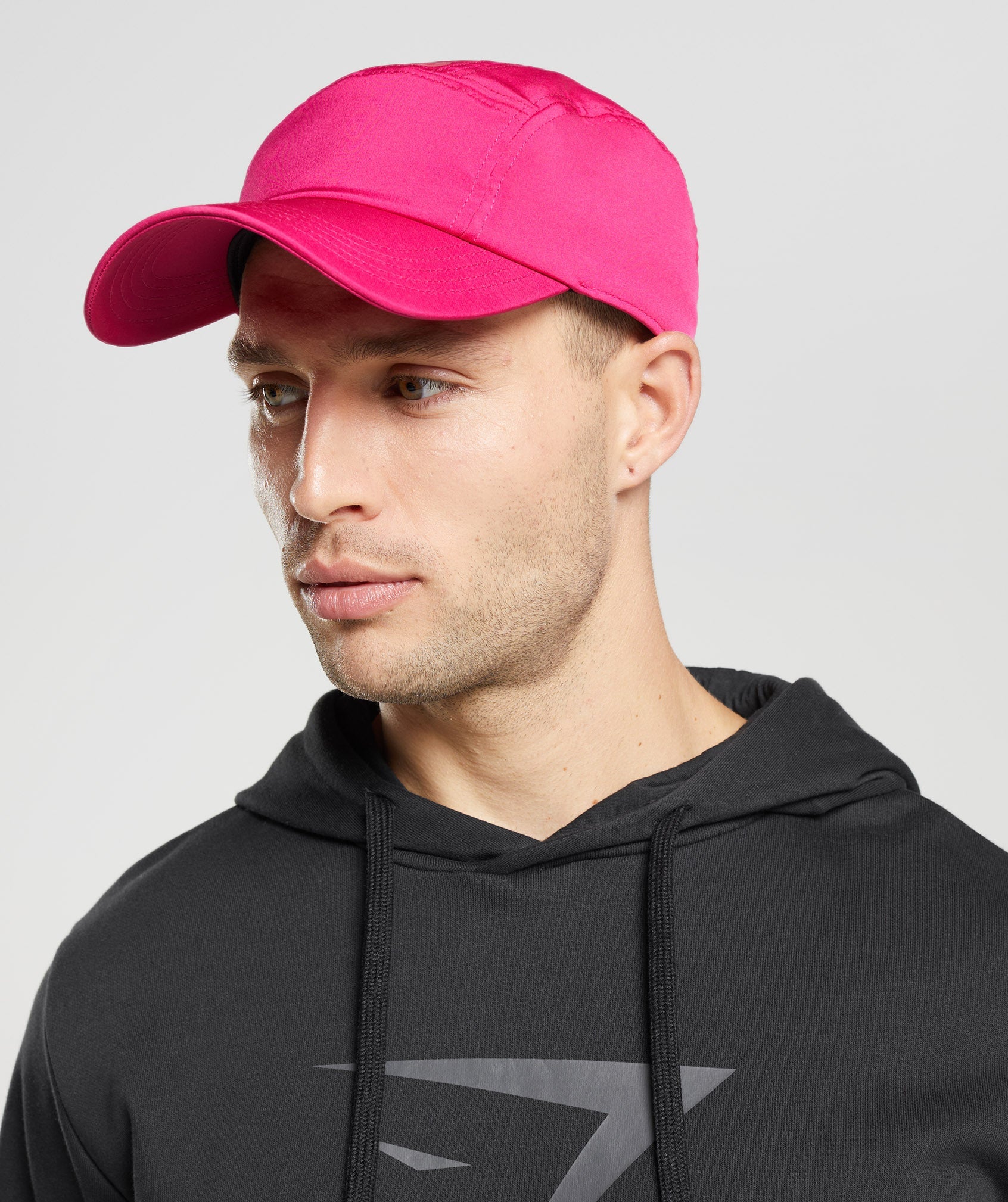 Sombreros Gymshark Logo 5 Panel Hombre Rosas | 2316850-LM