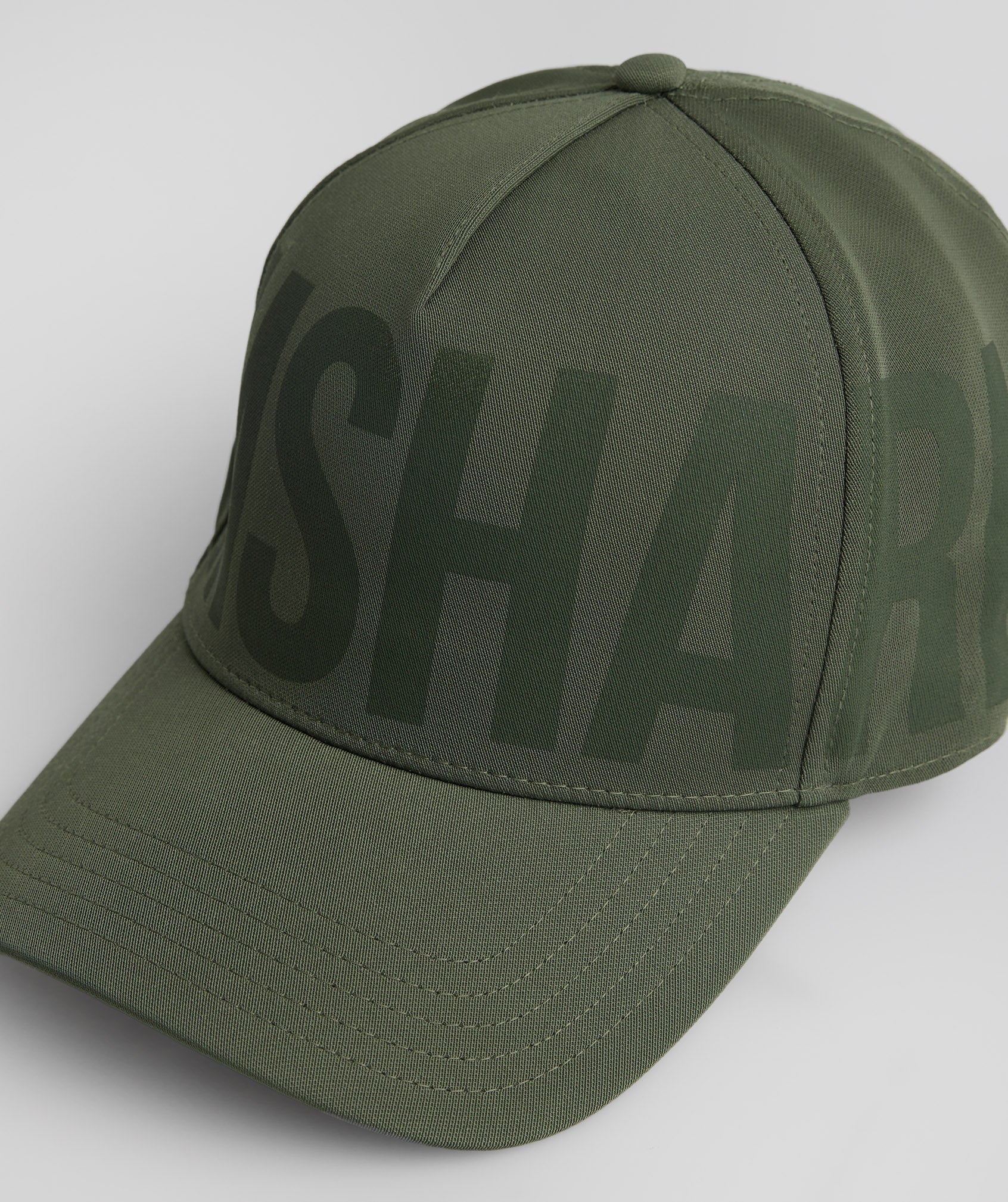 Sombreros Gymshark Logo Trucker Hombre Verde Oliva | 0821935-HJ