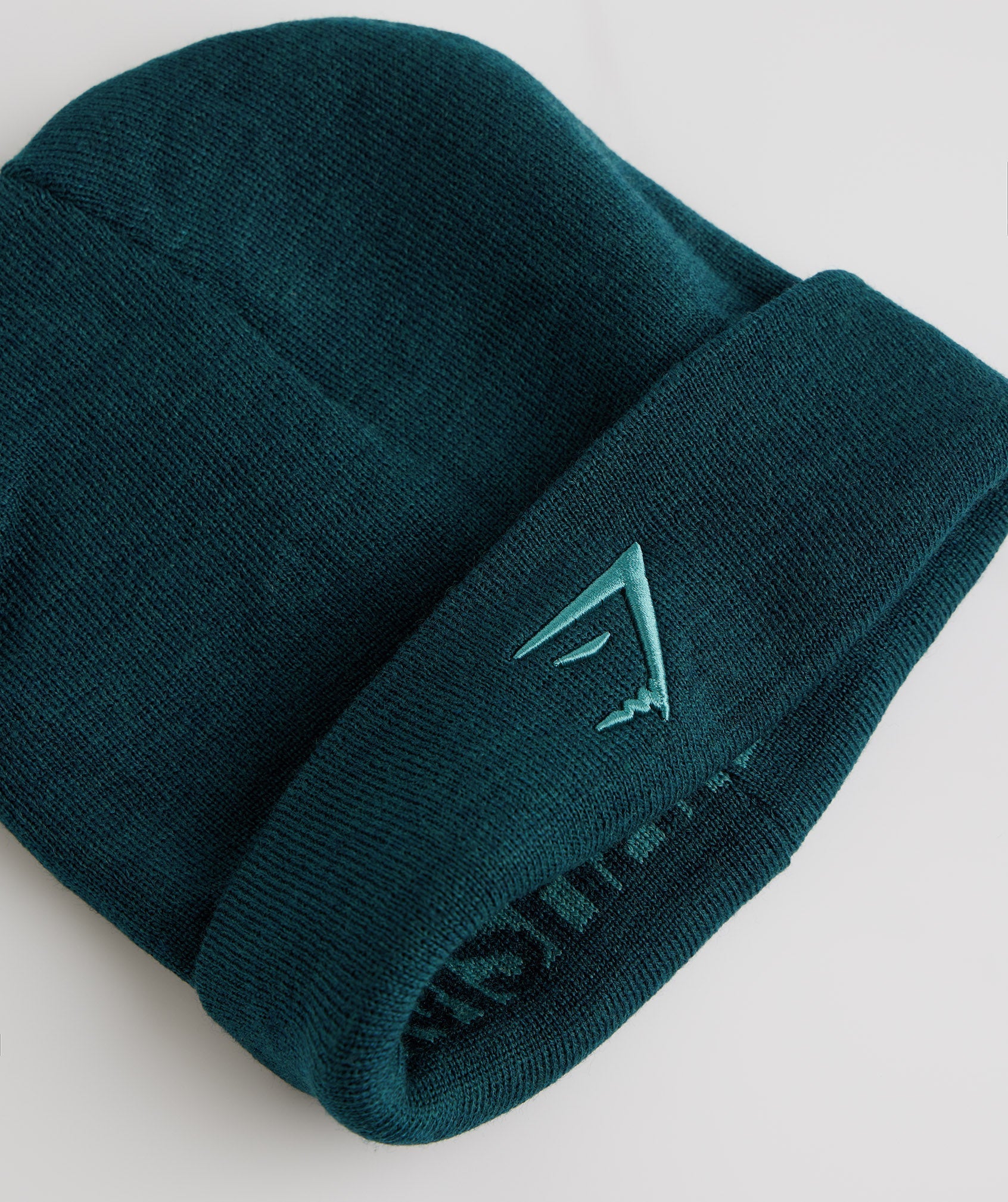 Sombreros Gymshark Reversable Jacquard Beanie Hombre Turquesa Azules | 3826159-YP