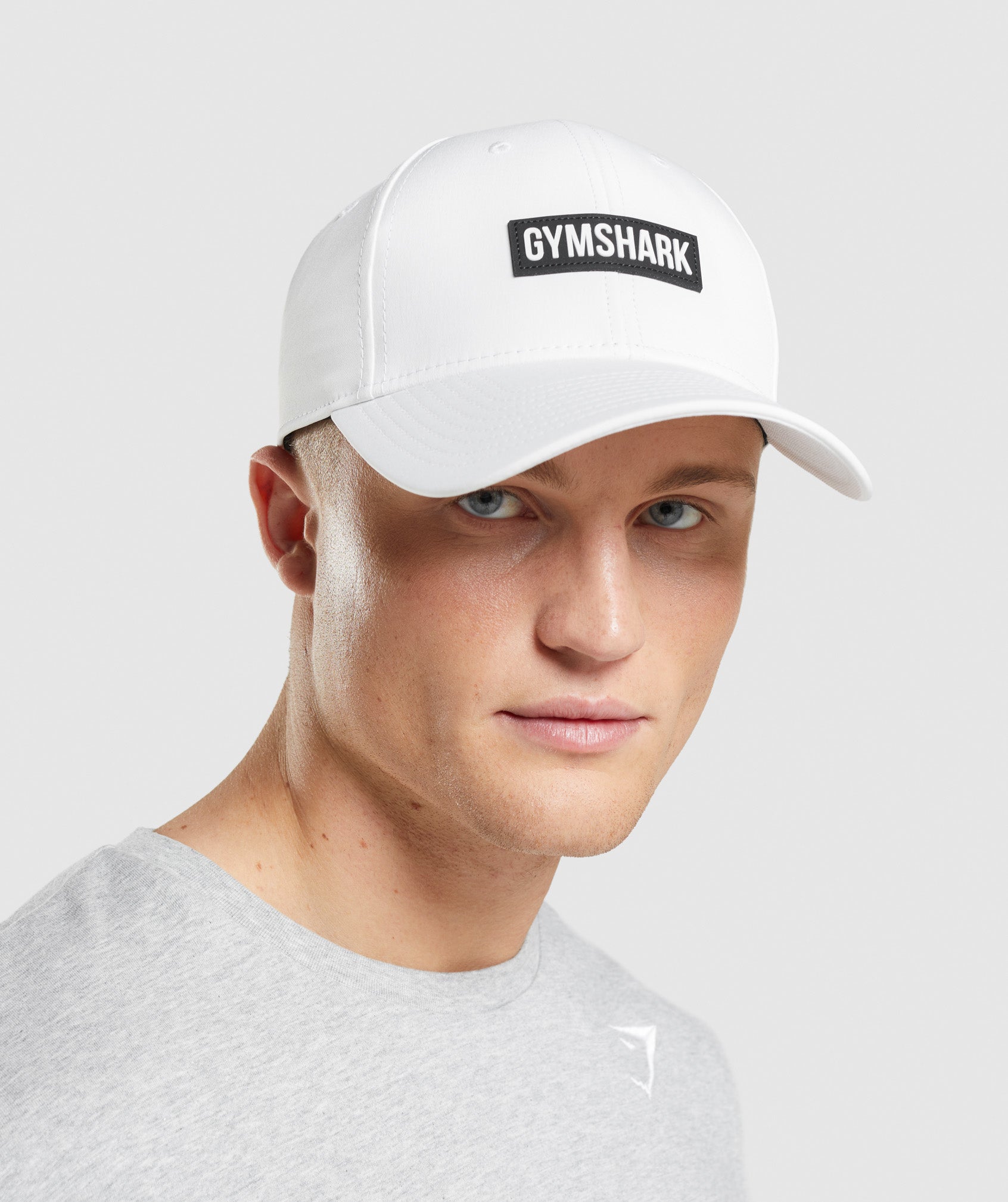 Sombreros Gymshark Snapback Hombre Blancas | 4568297-LO