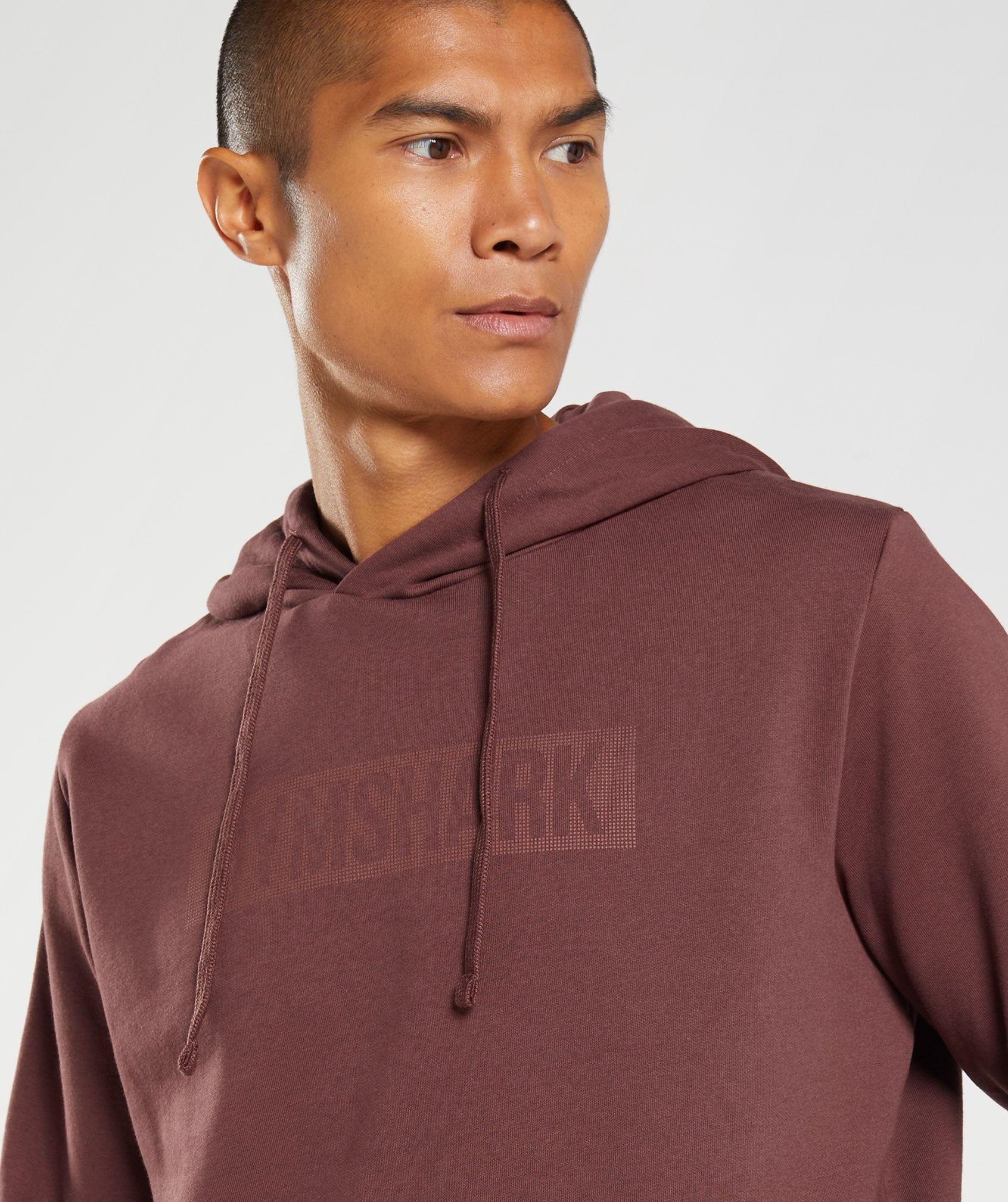 Sudadera Con Capucha Gymshark Block Hombre Rosas Marrones | 1365908-AP