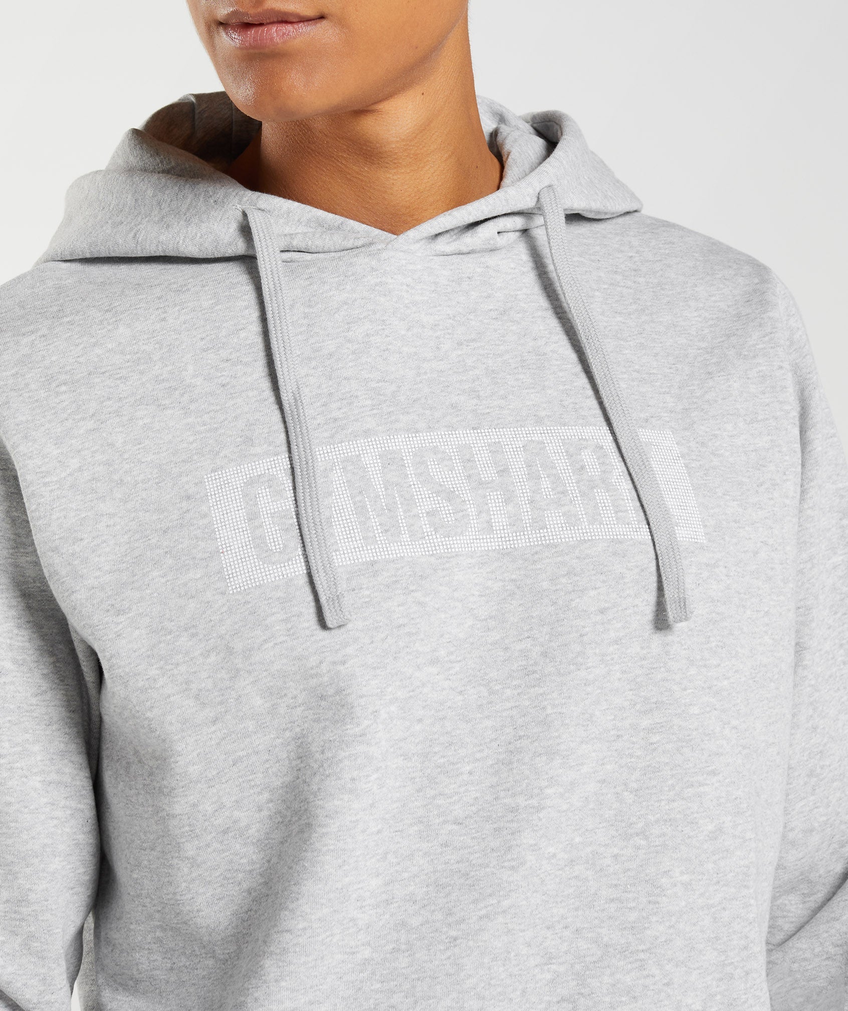 Sudadera Con Capucha Gymshark Block Hombre Gris Claro | 2139064-JC