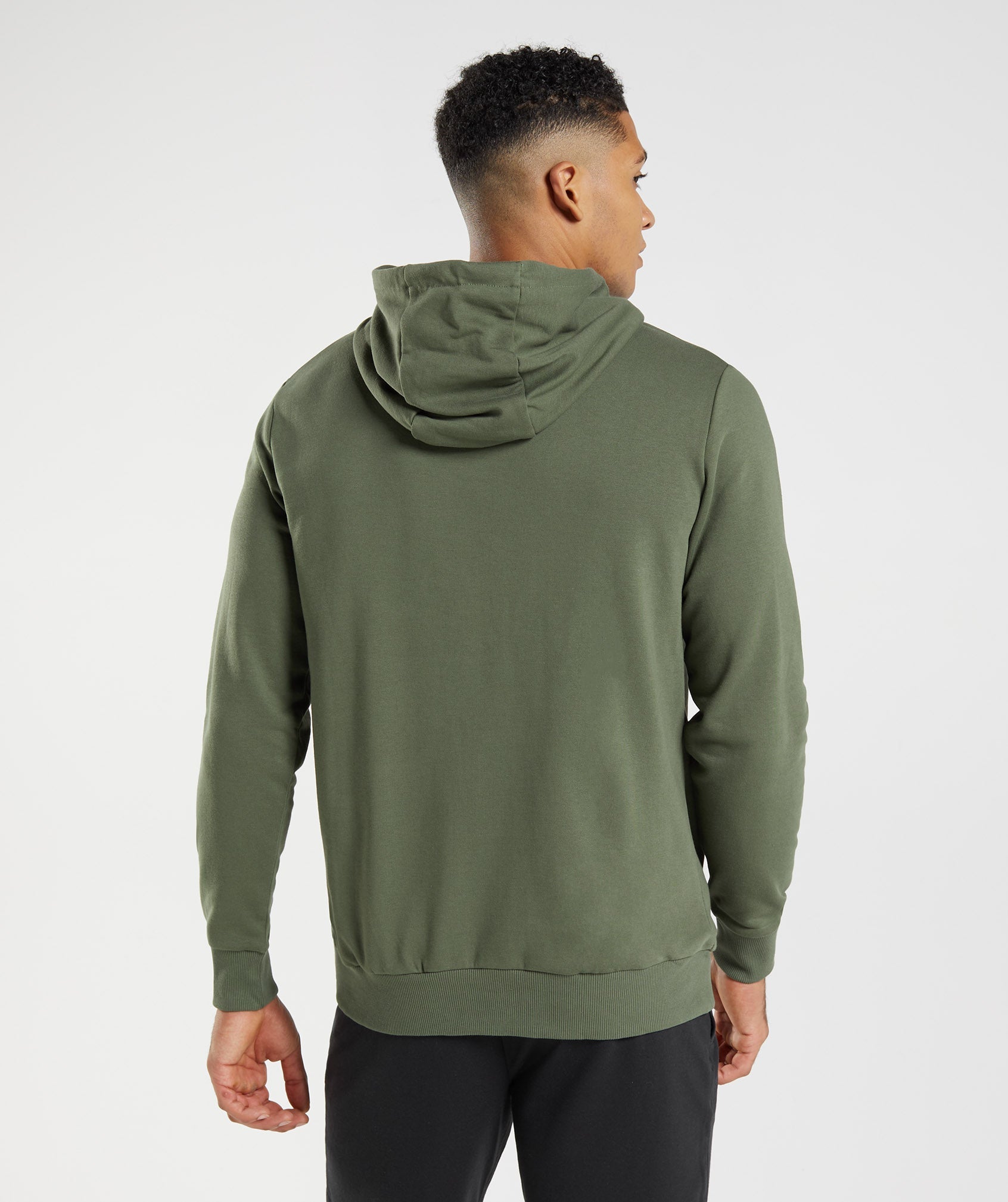 Sudadera Con Capucha Gymshark Block Hombre Verde Oliva | 4803725-YD