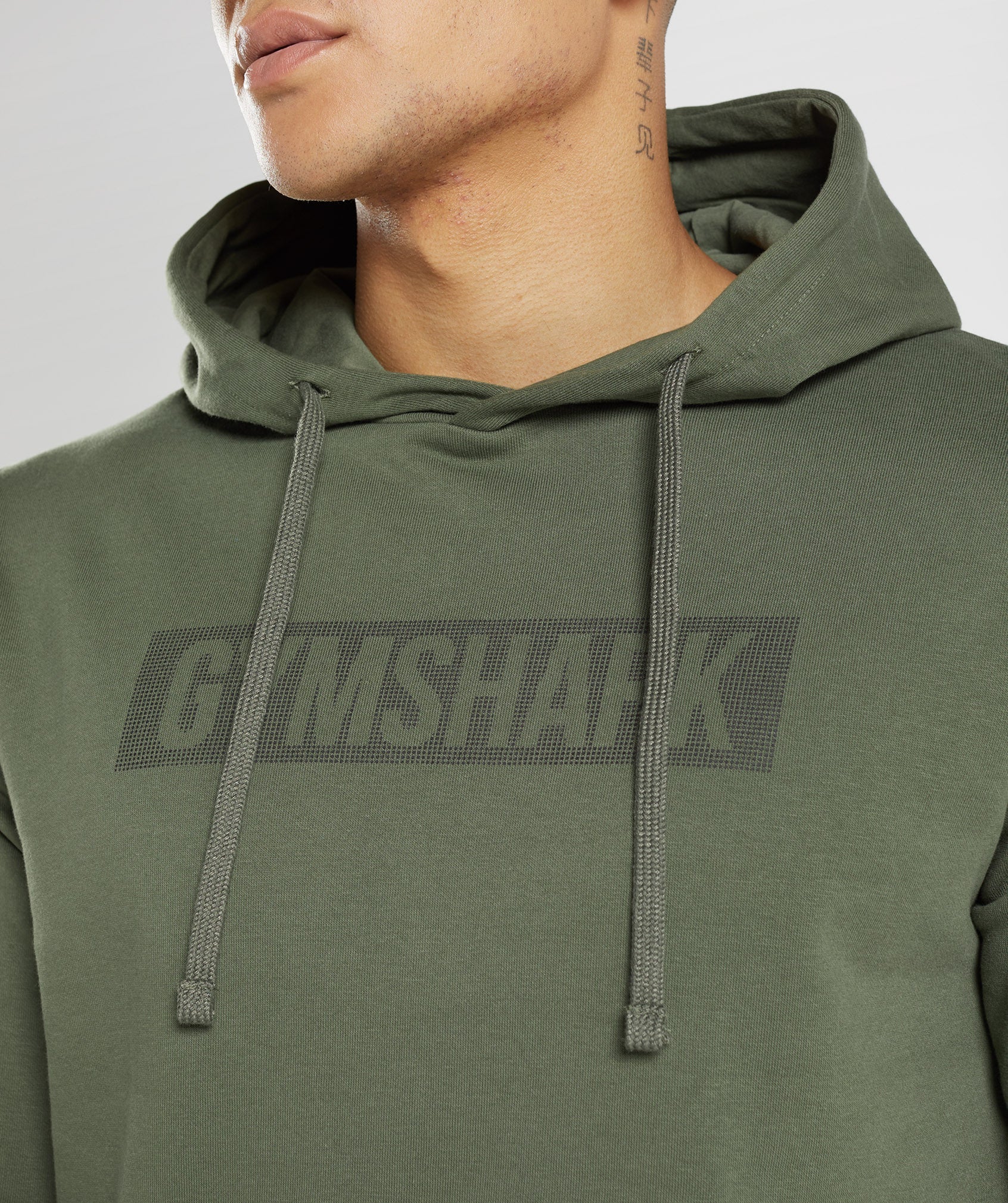 Sudadera Con Capucha Gymshark Block Hombre Verde Oliva | 4803725-YD