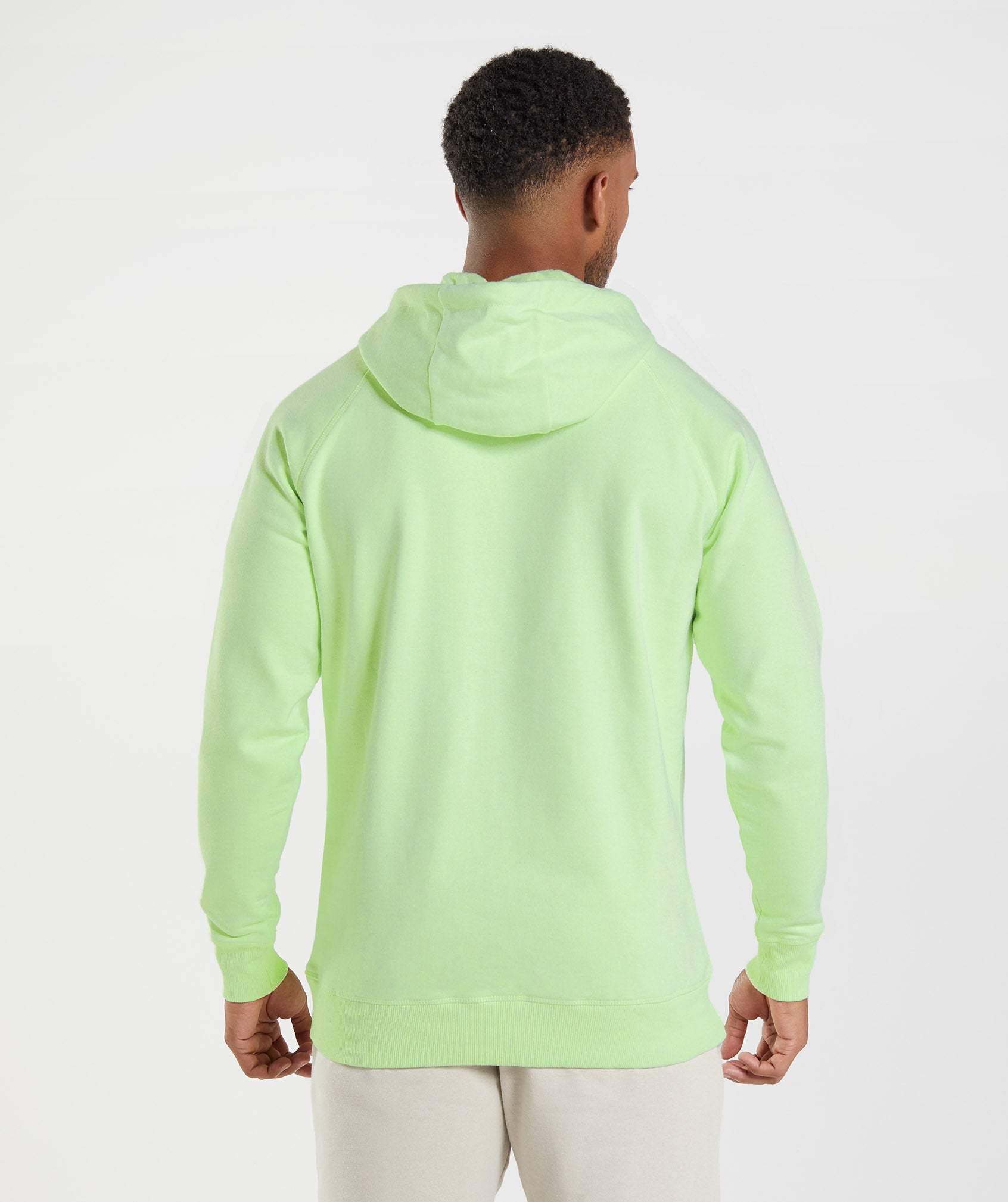 Sudadera Con Capucha Gymshark Crest Hombre Verde | 4083259-EY