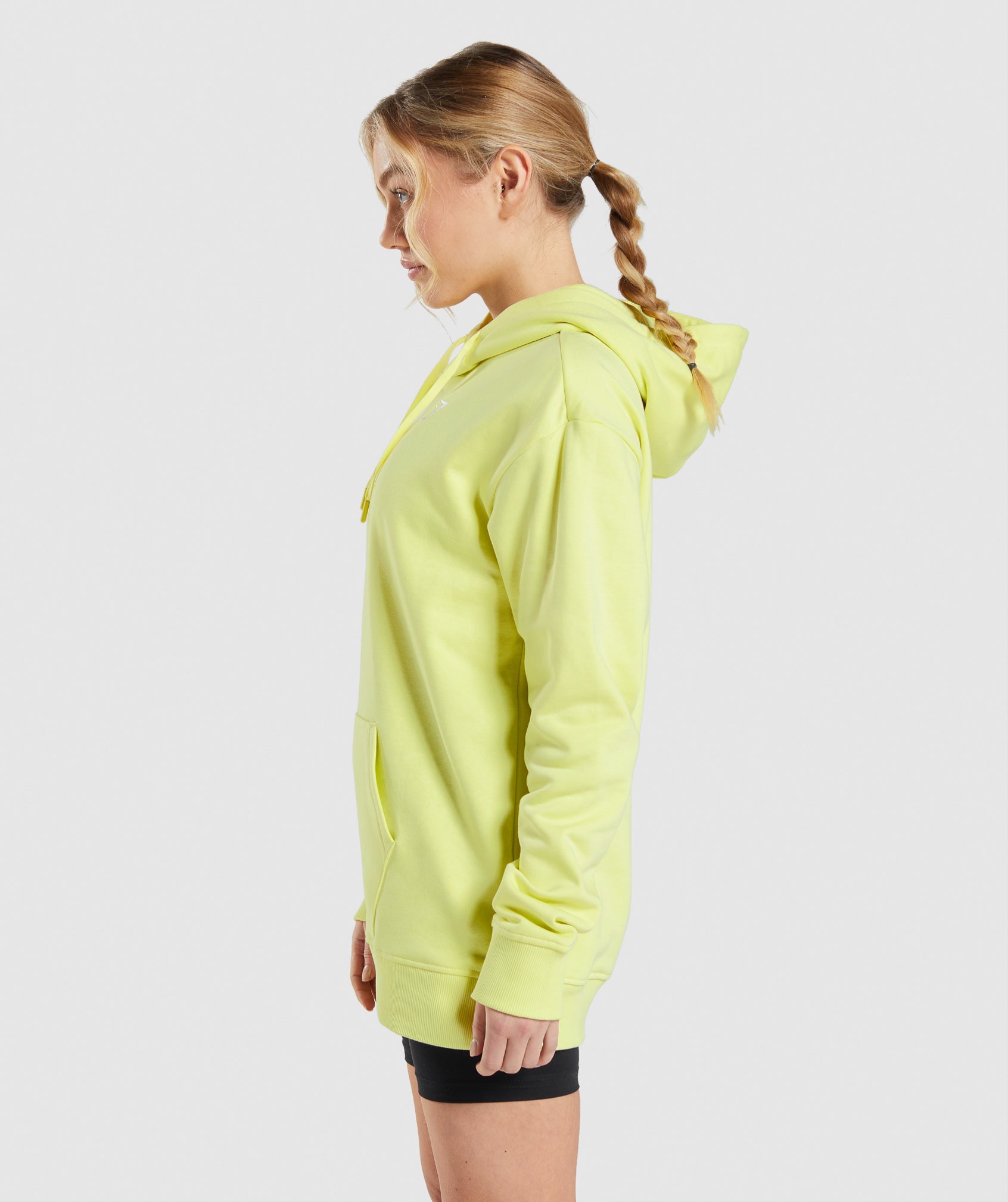 Sudadera Con Capucha Gymshark Entrenamiento Oversized Mujer Verde | 5683492-SV