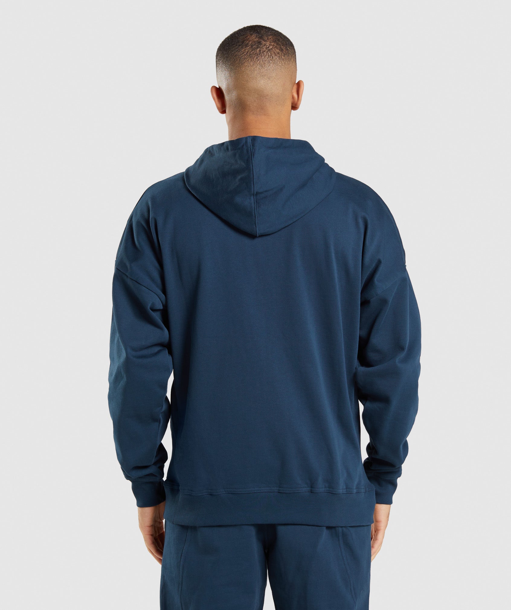 Sudadera Con Capucha Gymshark Essential Zip Up Hombre Azul Marino | 7015649-BI