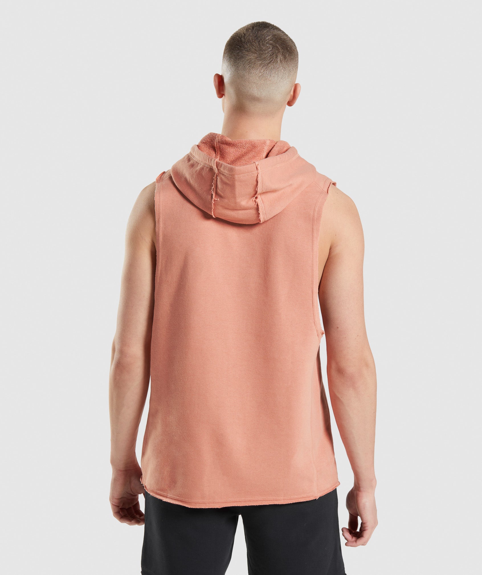 Sudadera Con Capucha Gymshark Legacy Drop Arm Hombre Rosas | 1783249-CW