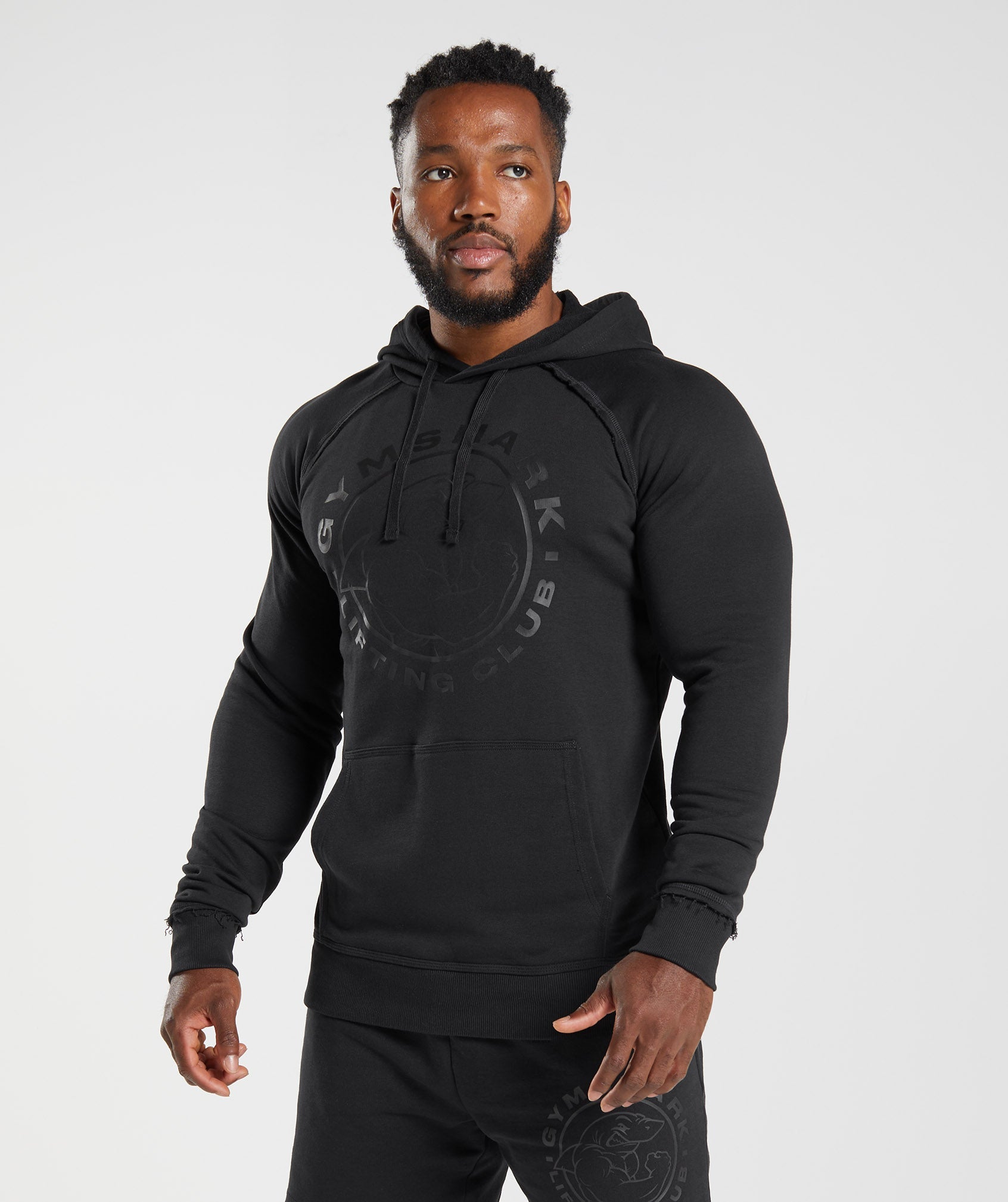 Sudadera Con Capucha Gymshark Legacy Hombre Negras | 2150869-IP