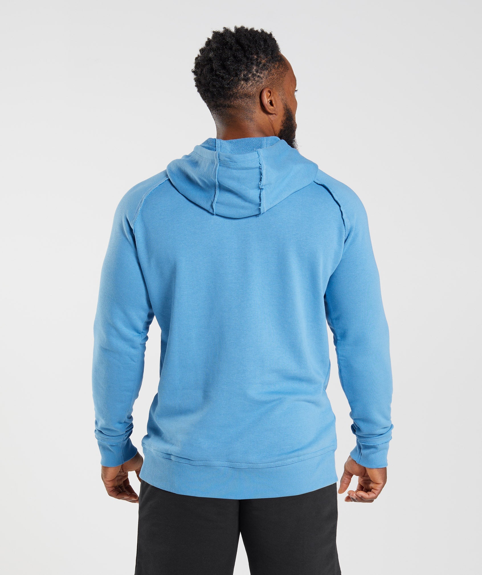 Sudadera Con Capucha Gymshark Legacy Hombre Azules | 7043815-GQ