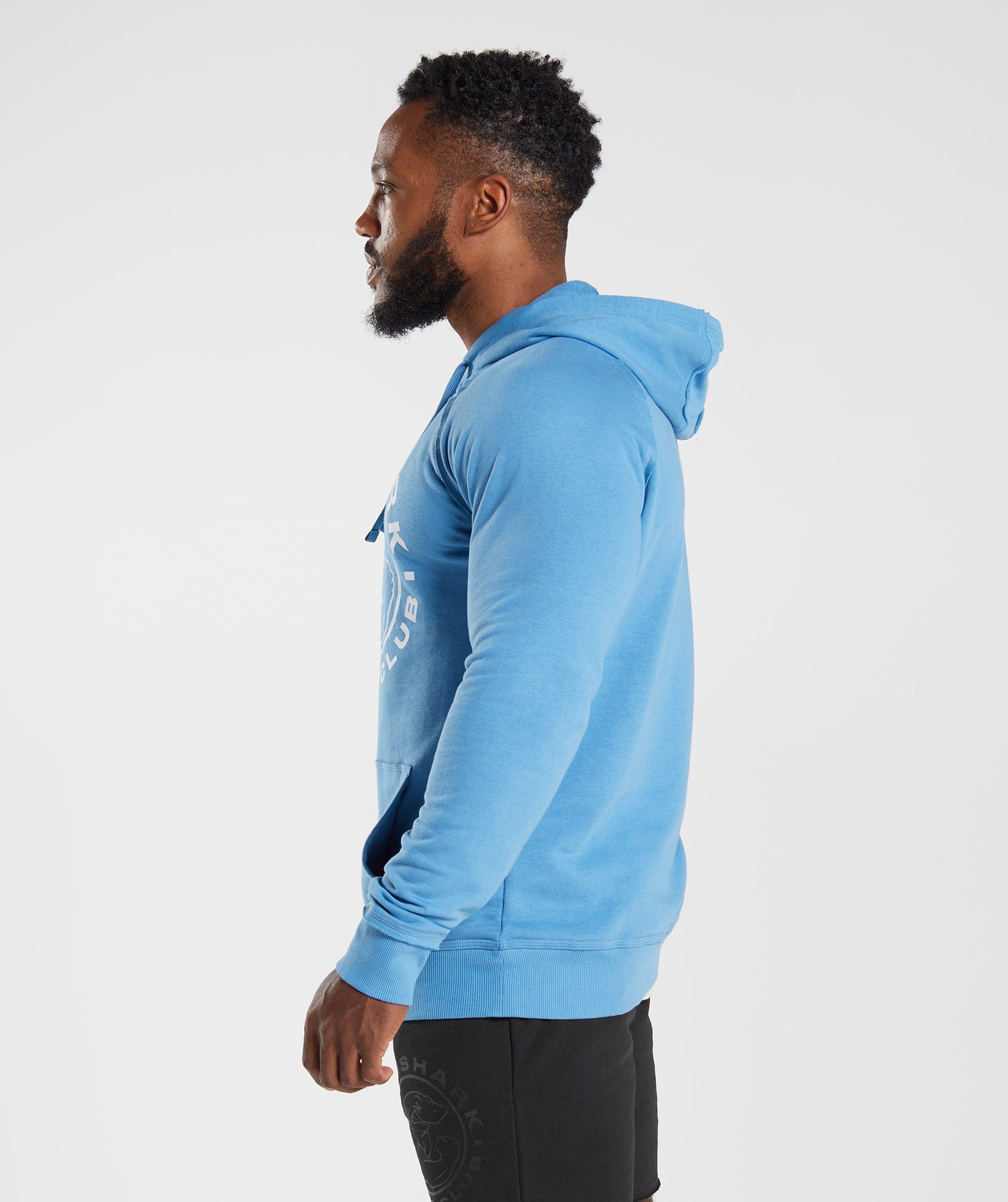 Sudadera Con Capucha Gymshark Legacy Hombre Azules | 7043815-GQ