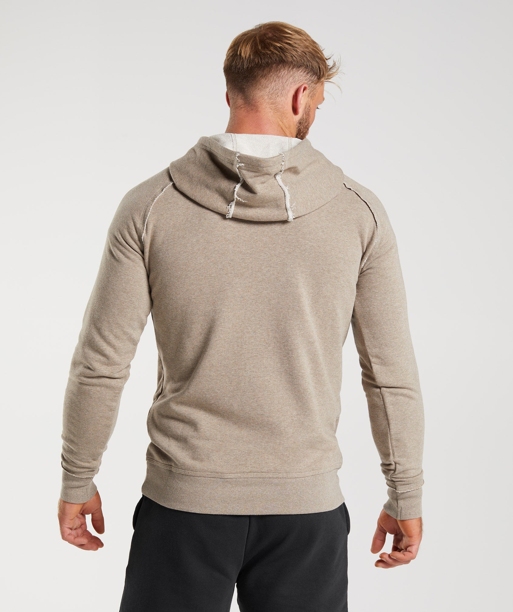 Sudadera Con Capucha Gymshark Legacy Hombre Gris | 8069475-VQ