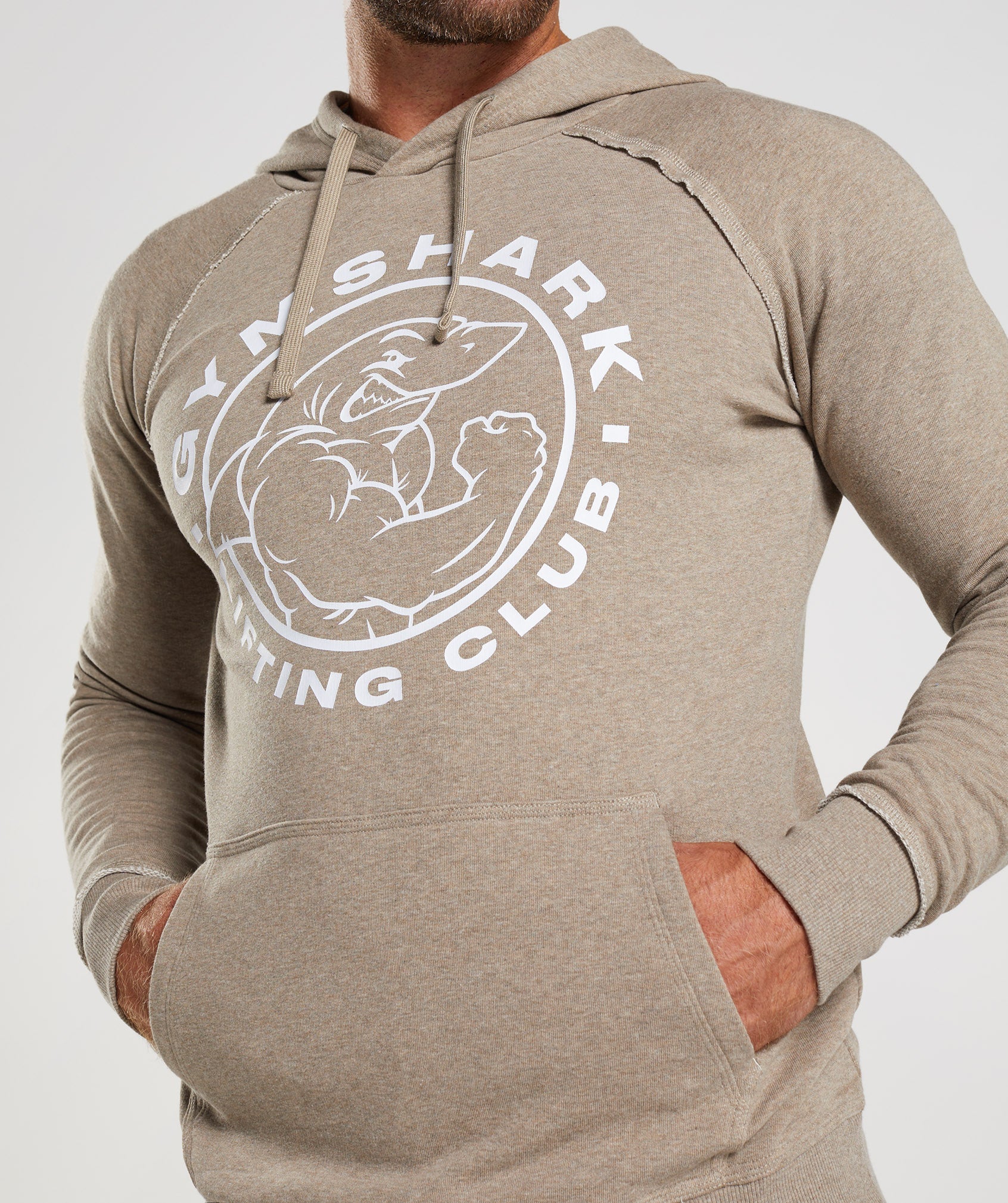 Sudadera Con Capucha Gymshark Legacy Hombre Gris | 8069475-VQ