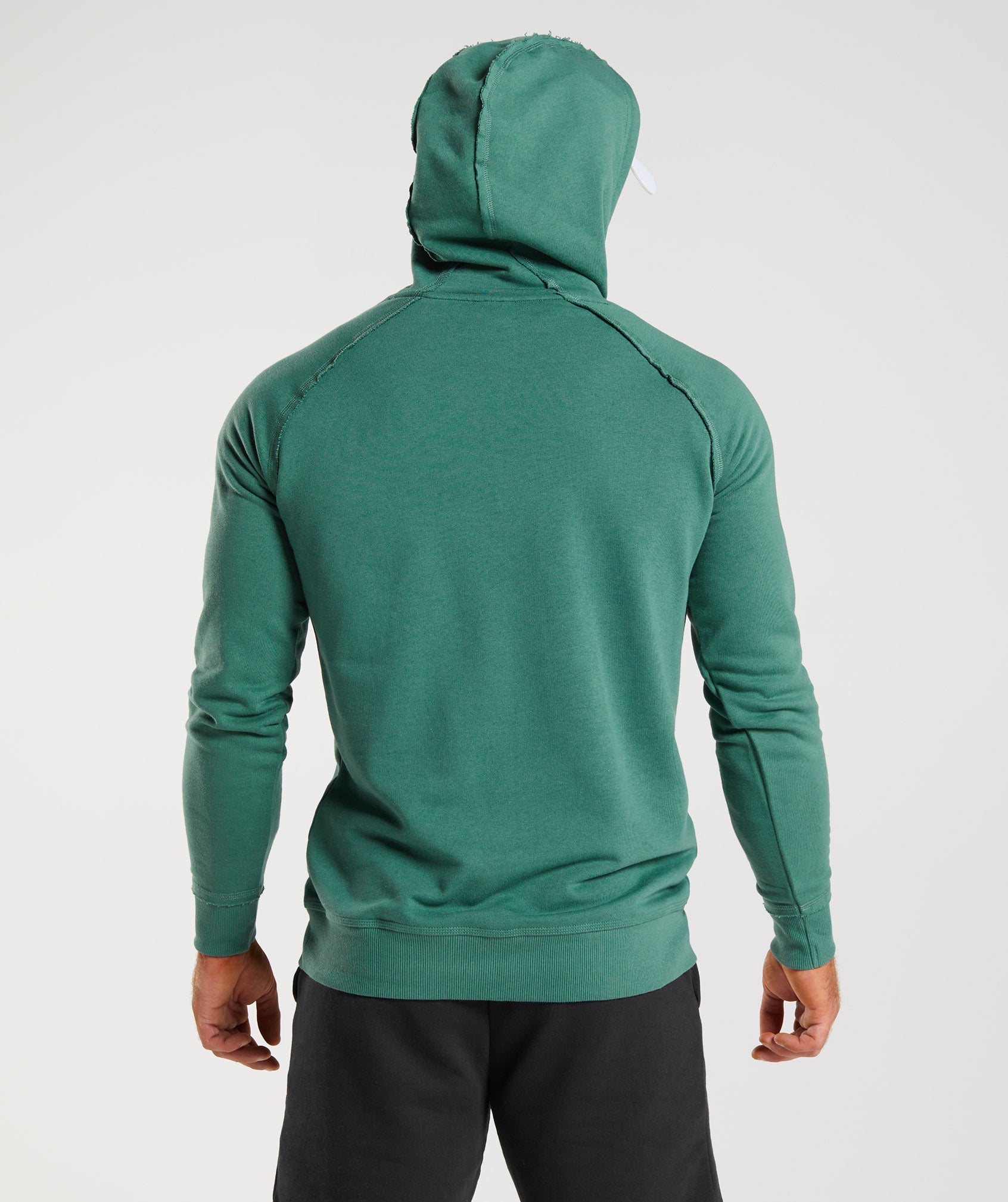 Sudadera Con Capucha Gymshark Legacy Hombre Verde | 8174069-MG