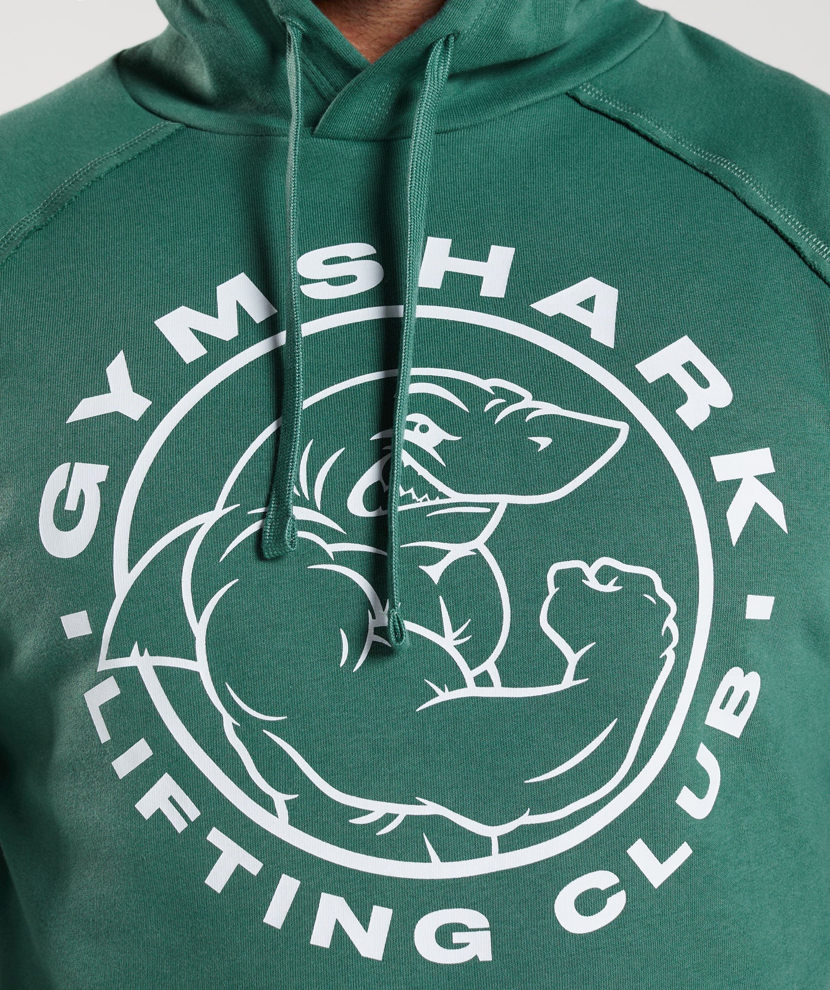 Sudadera Con Capucha Gymshark Legacy Hombre Verde | 8174069-MG