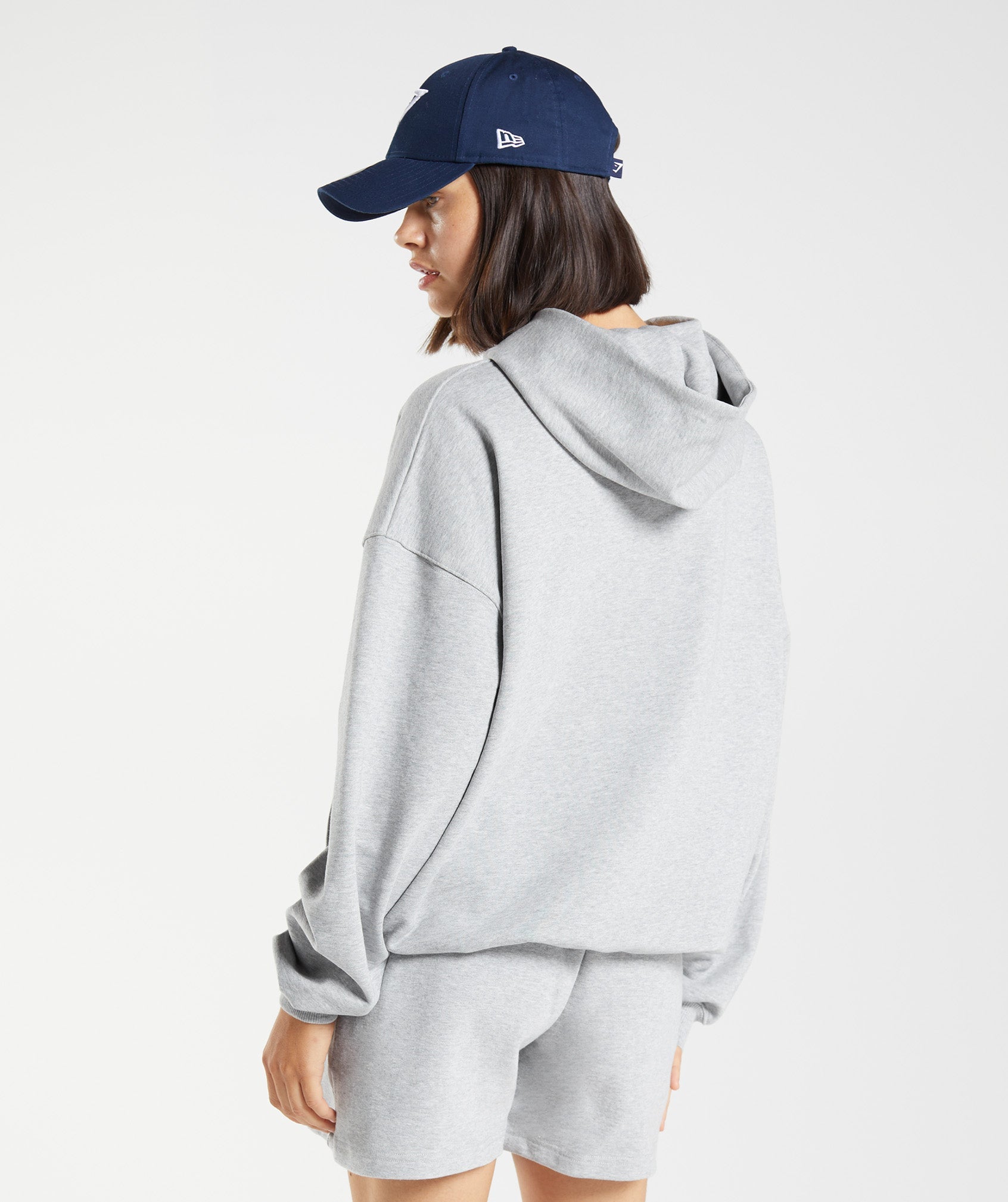 Sudadera Con Capucha Gymshark Rest Day Sweats Mujer Gris Claro | 1428567-TD