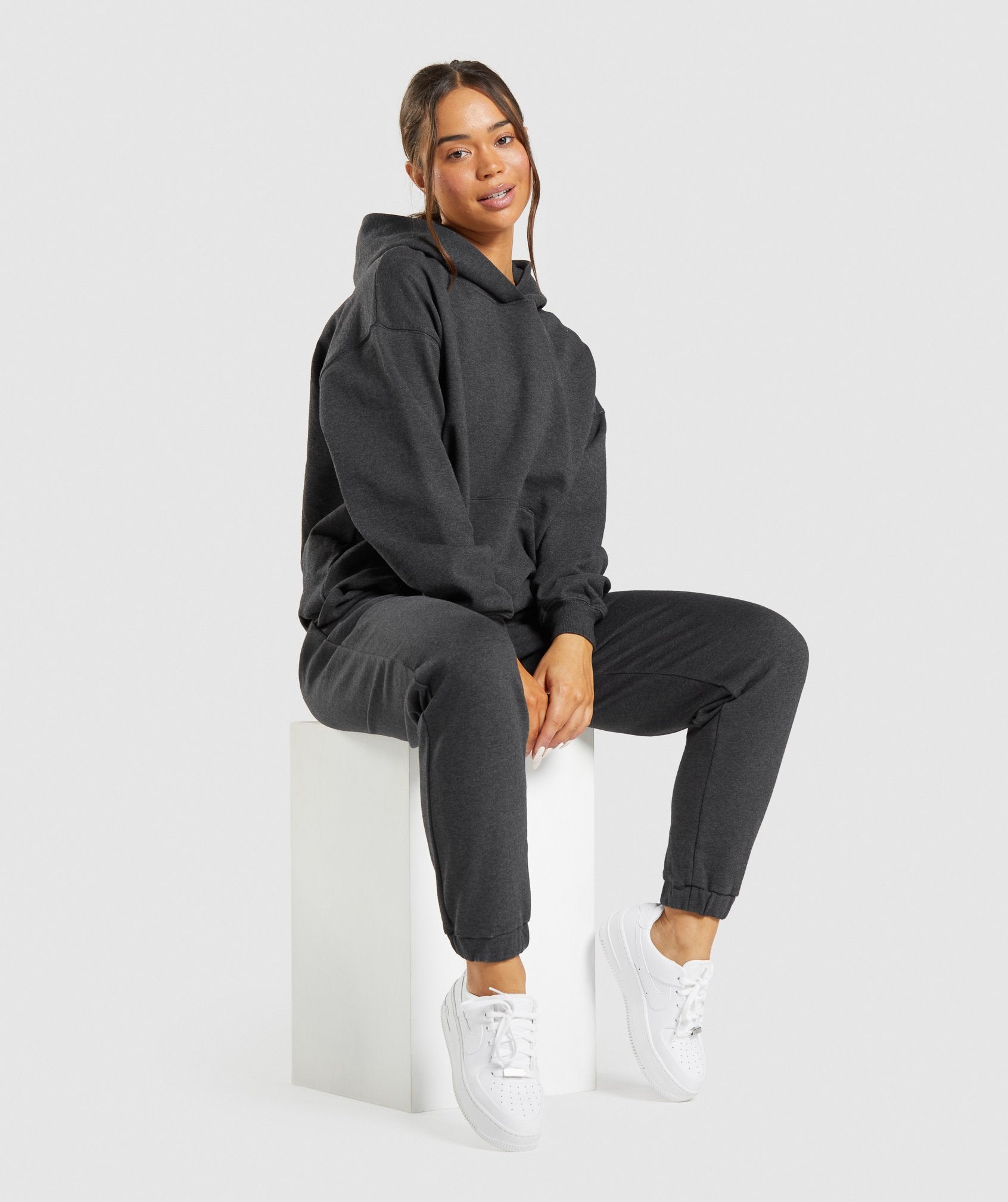 Sudadera Con Capucha Gymshark Rest Day Sweats Mujer Negras | 3185629-RZ