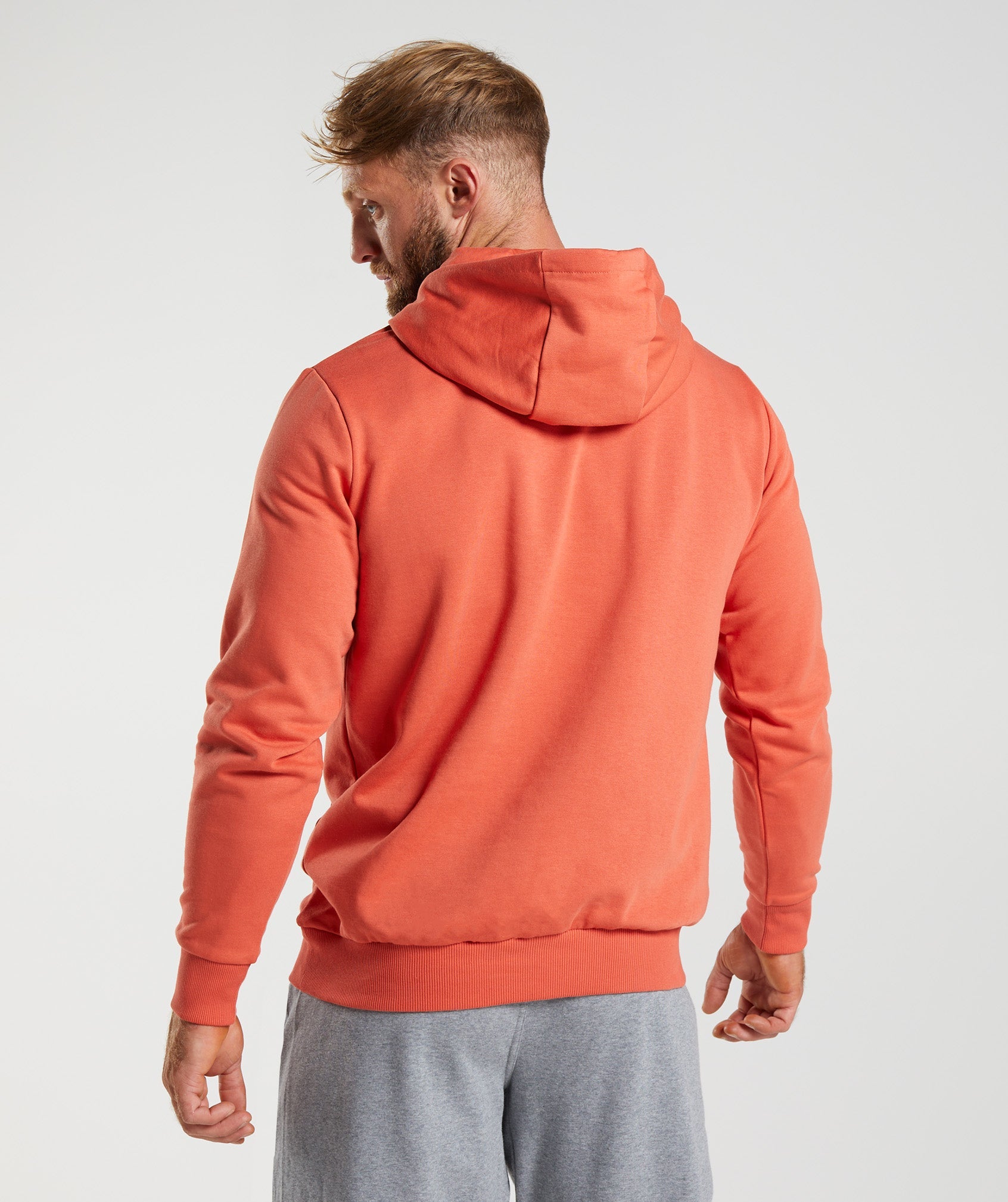 Sudadera Con Capucha Gymshark Sharkhead Infill Hombre Rojas | 1783602-MR