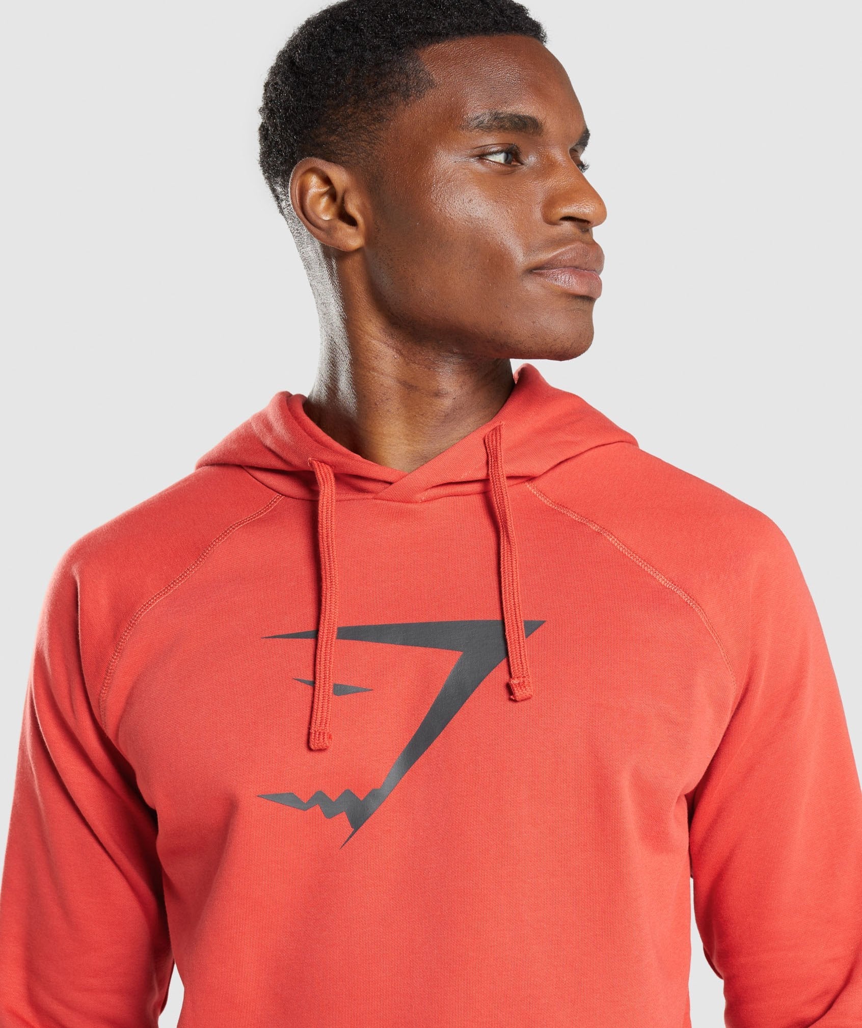 Sudadera Con Capucha Gymshark Sharkhead Infill Hombre Rojas | 2316975-ER