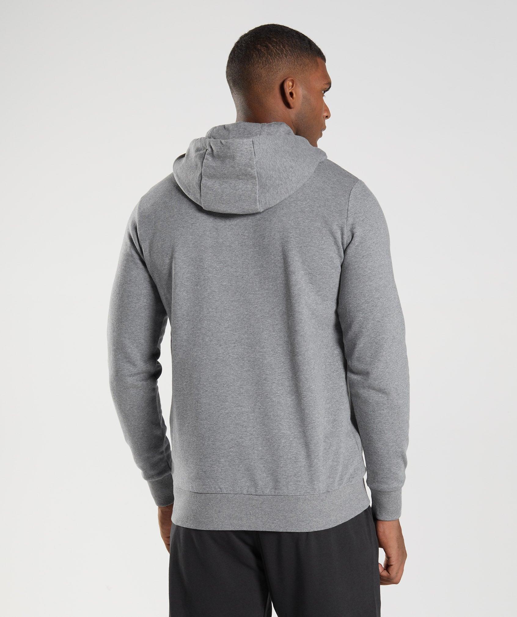 Sudadera Con Capucha Gymshark Sharkhead Infill Hombre Gris | 5690273-VF