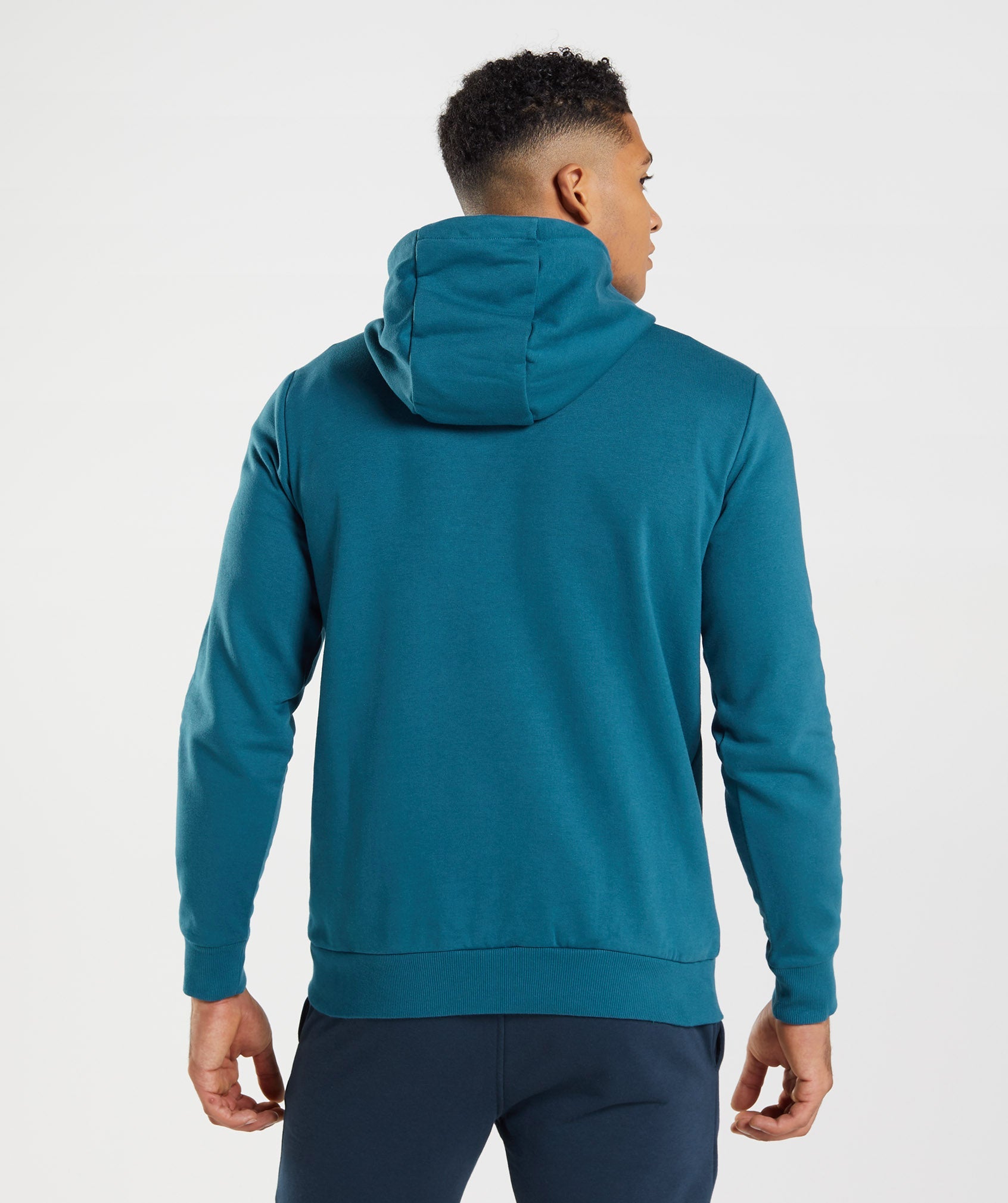 Sudadera Con Capucha Gymshark Sharkhead Infill Hombre Azules | 6794152-GH