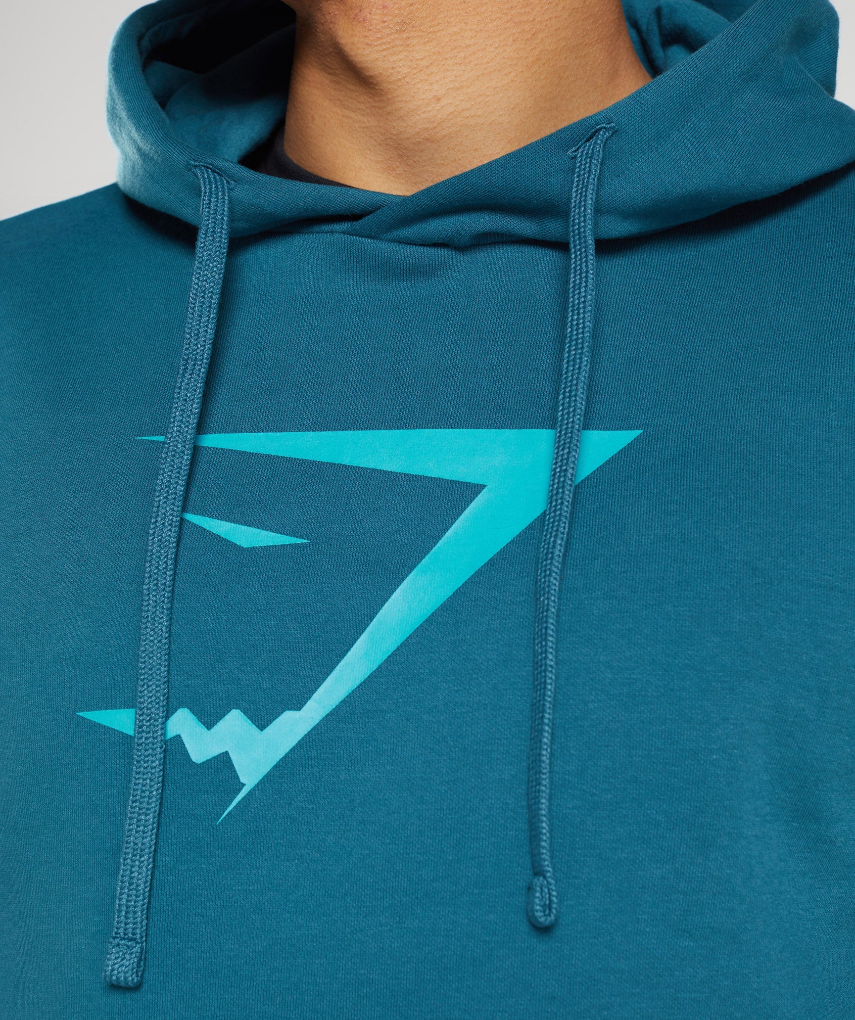 Sudadera Con Capucha Gymshark Sharkhead Infill Hombre Azules | 6794152-GH