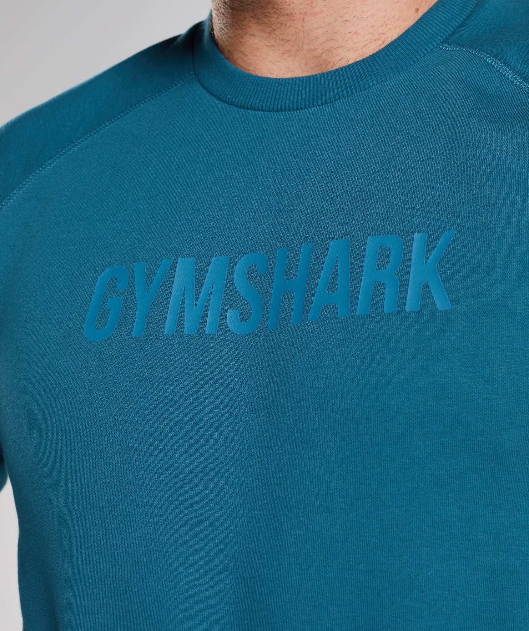 Sudaderas Gymshark Apollo Crew Hombre Azules | 1450869-IB